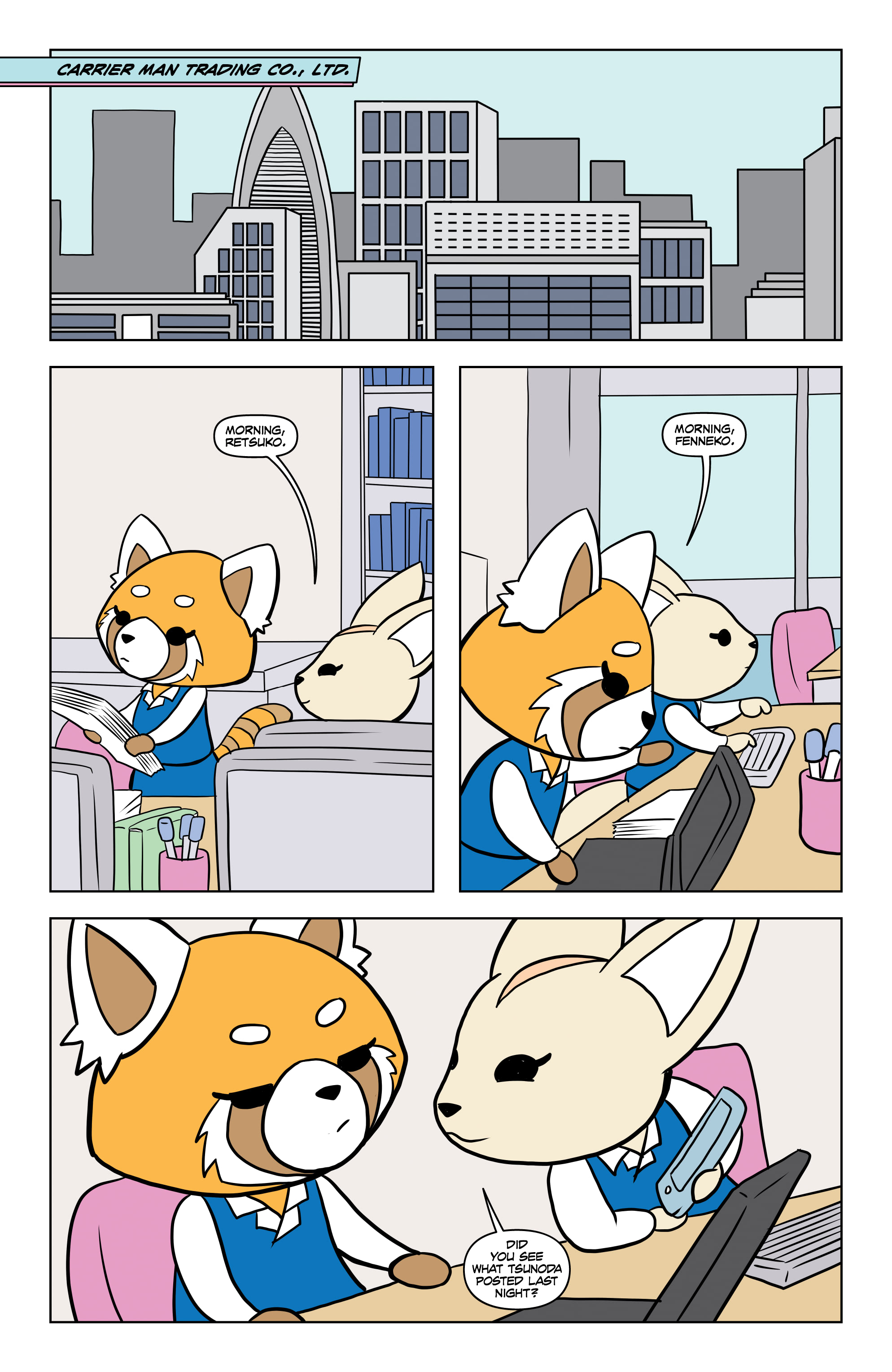 Aggretsuko: Meet Her World (2021-): Chapter 1 - Page 3