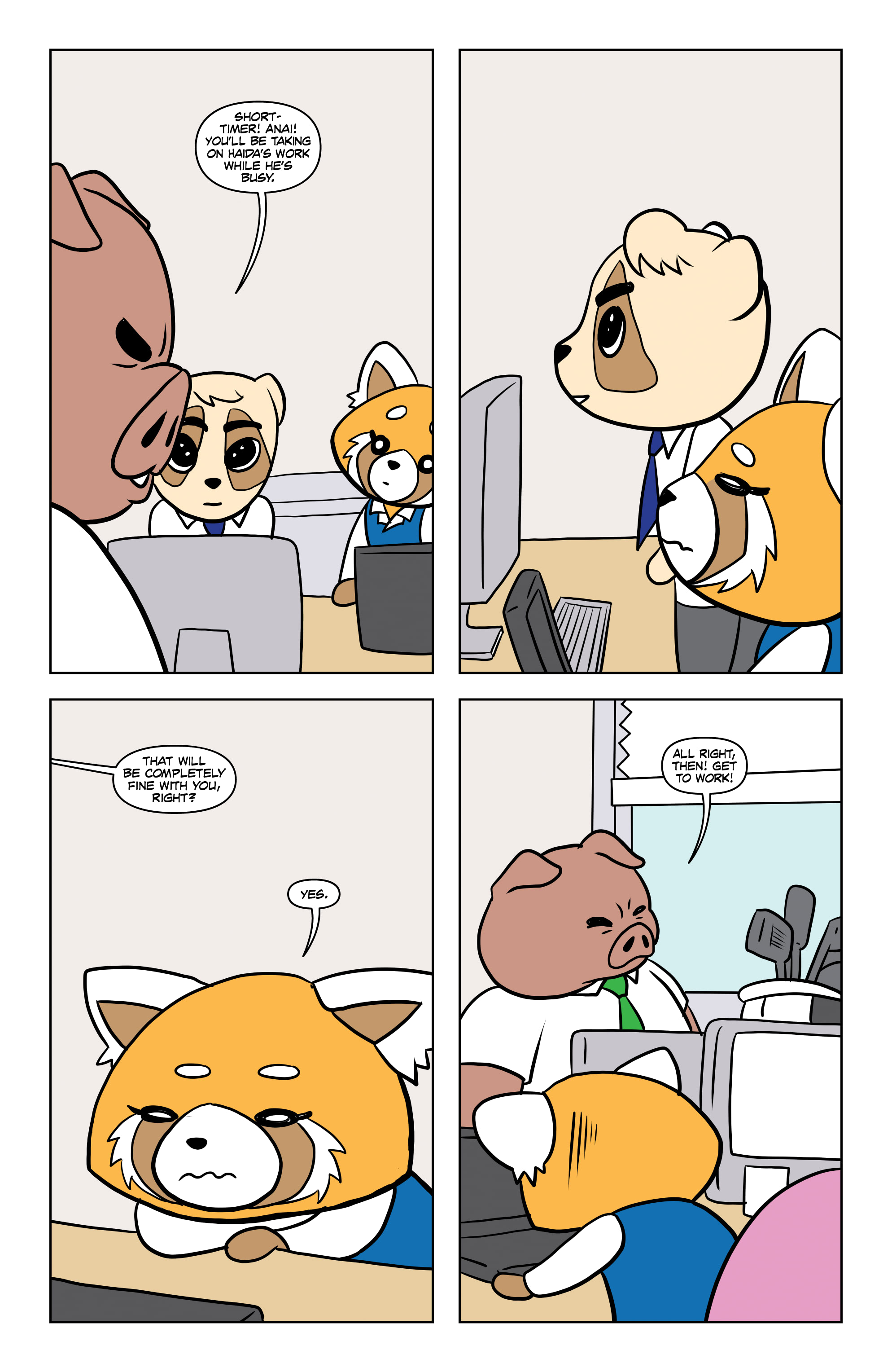 Aggretsuko: Meet Her World (2021-) issue 1 - Page 6