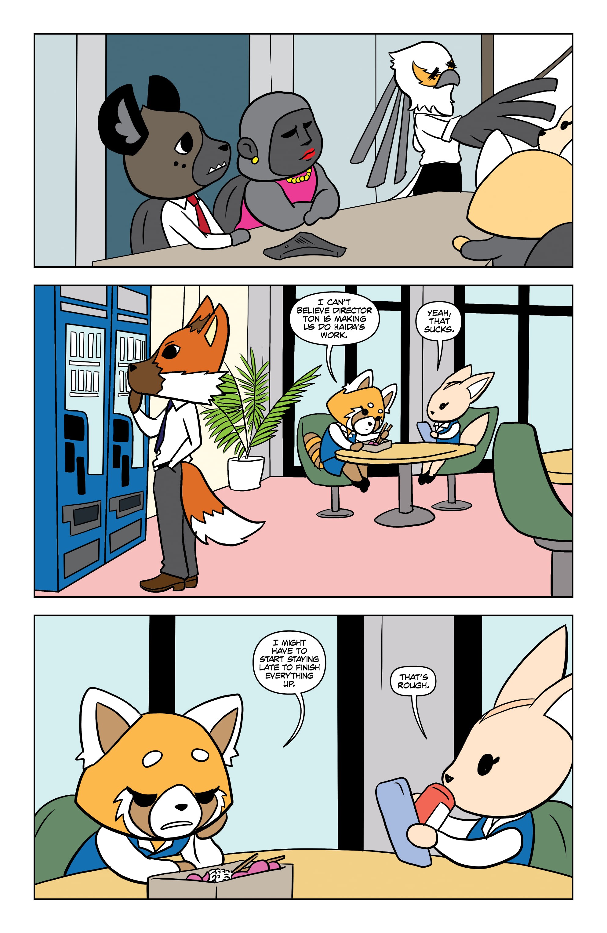 Aggretsuko: Meet Her World (2021-) issue 1 - Page 7