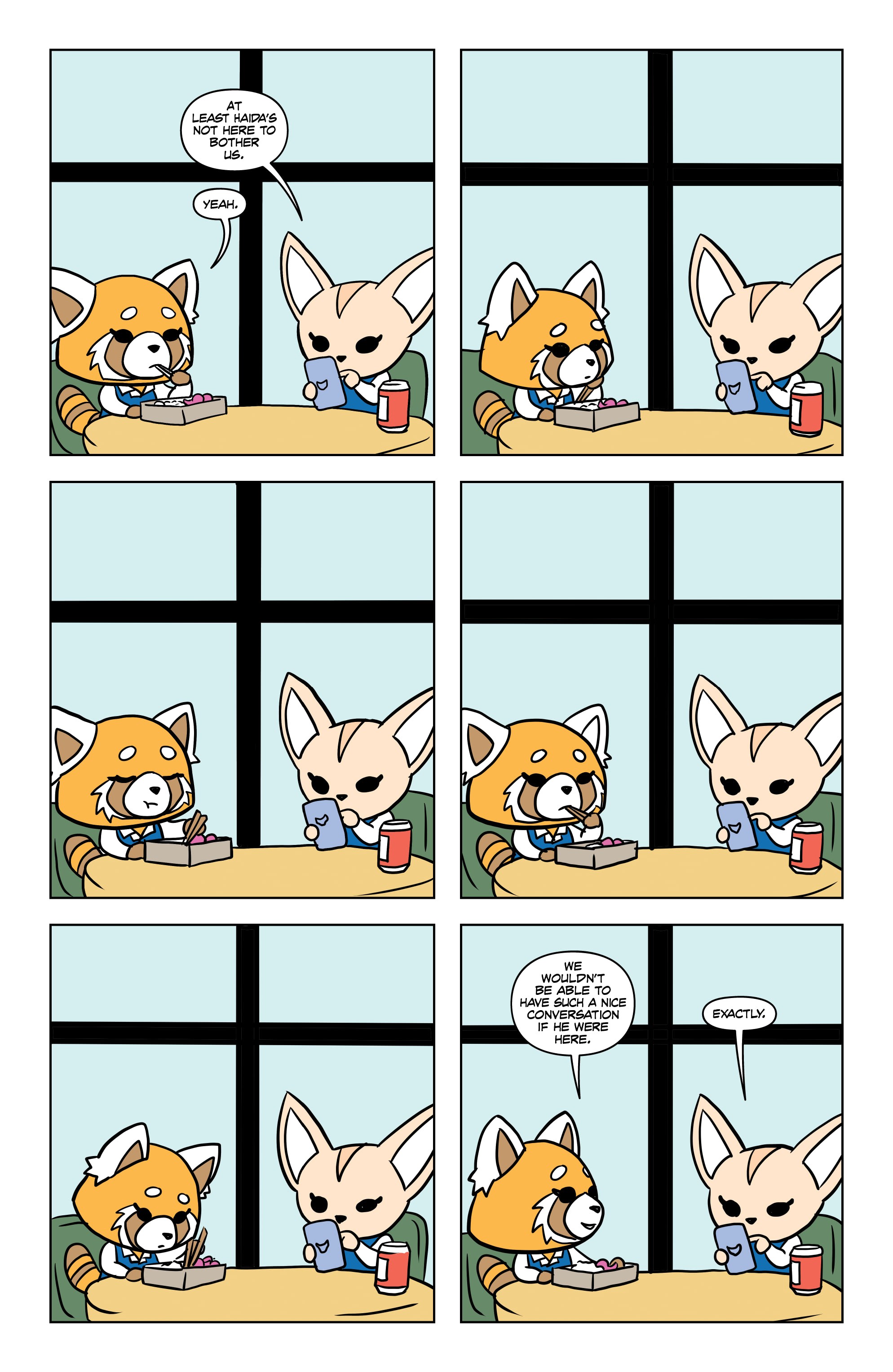 Aggretsuko: Meet Her World (2021-) issue 1 - Page 8