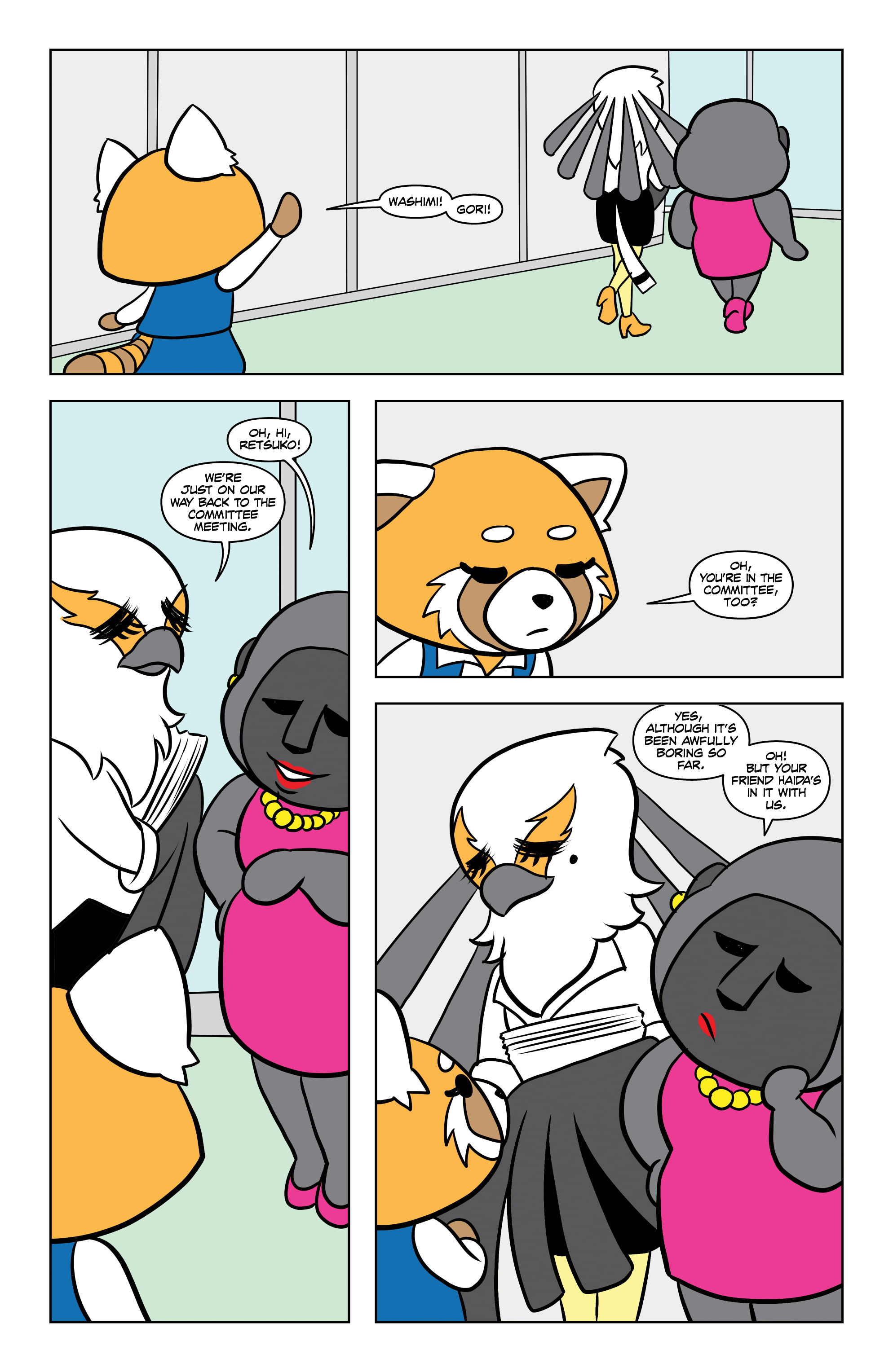 Aggretsuko: Meet Her World (2021-) issue 1 - Page 9