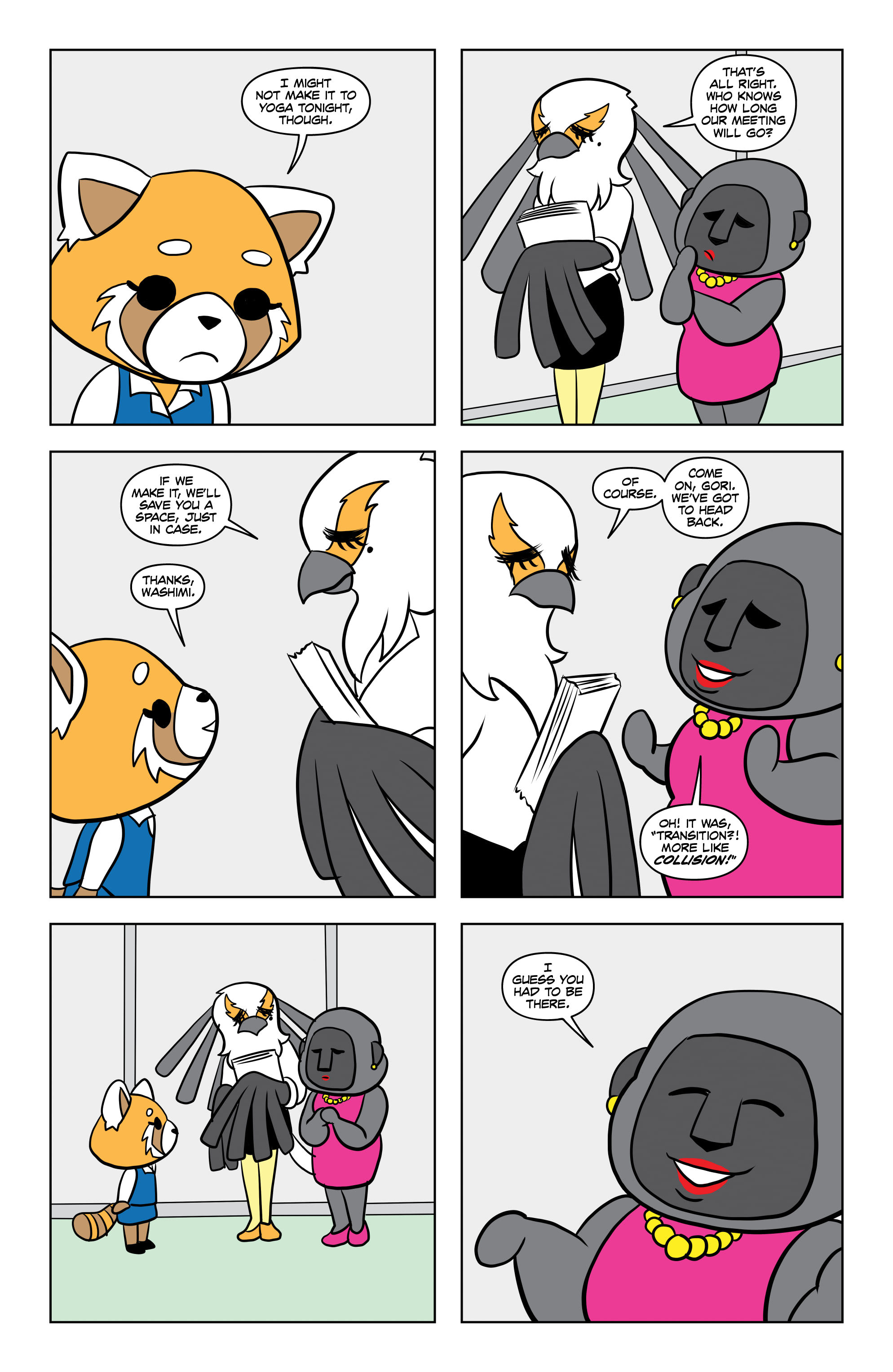 Aggretsuko: Meet Her World (2021-) issue 1 - Page 11