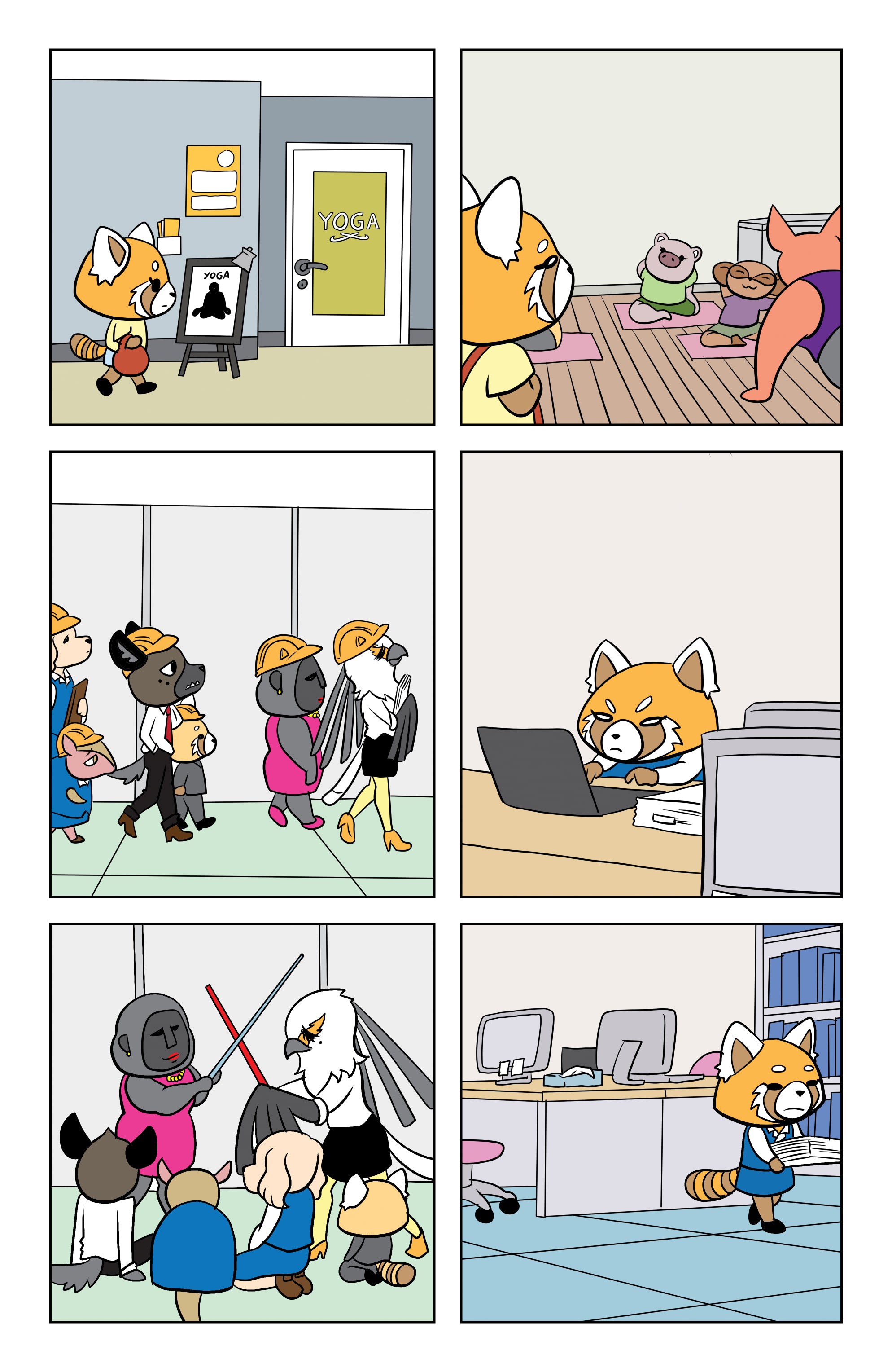 Aggretsuko: Meet Her World (2021-) issue 1 - Page 12