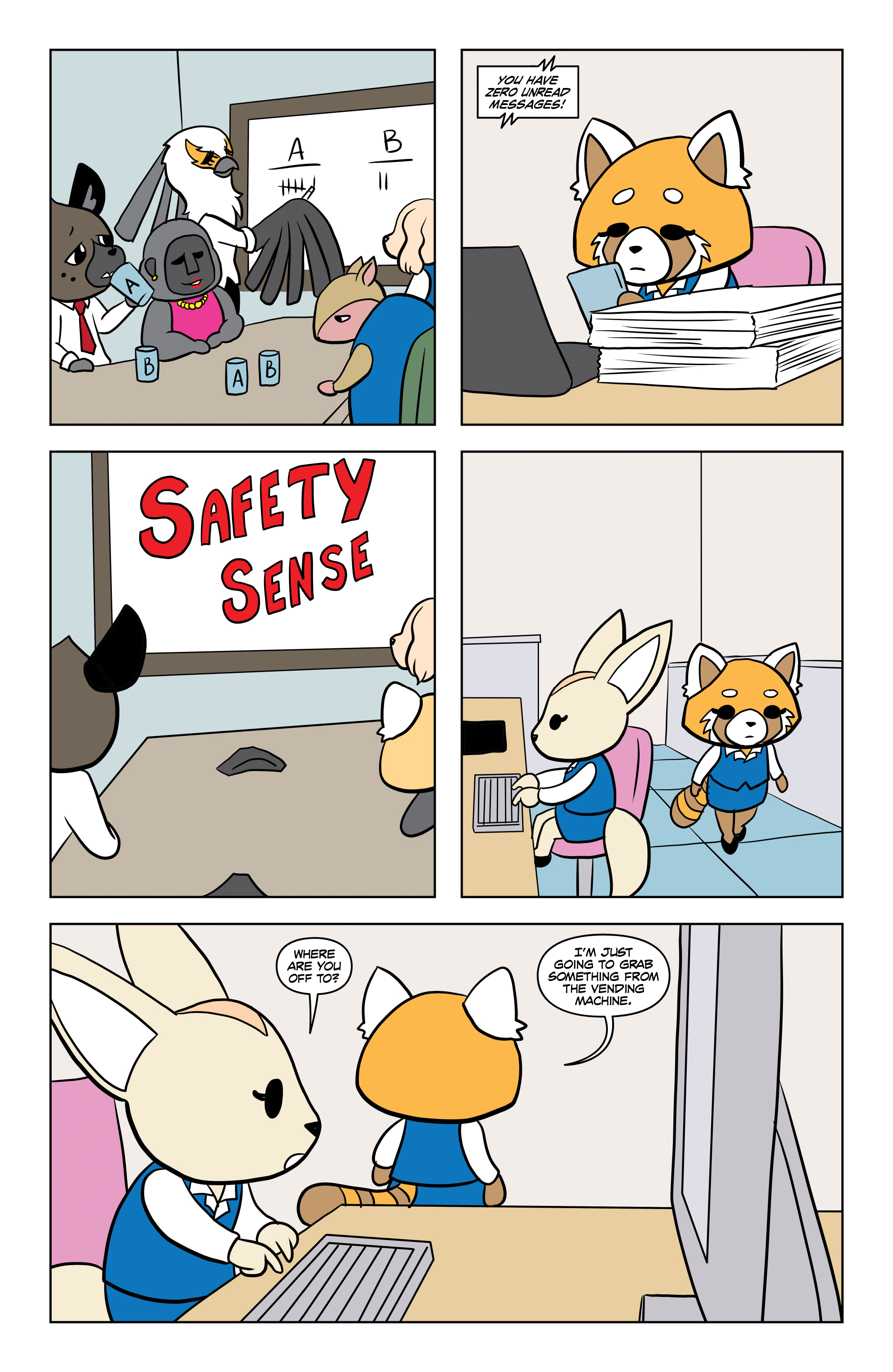 Aggretsuko: Meet Her World (2021-) issue 1 - Page 13