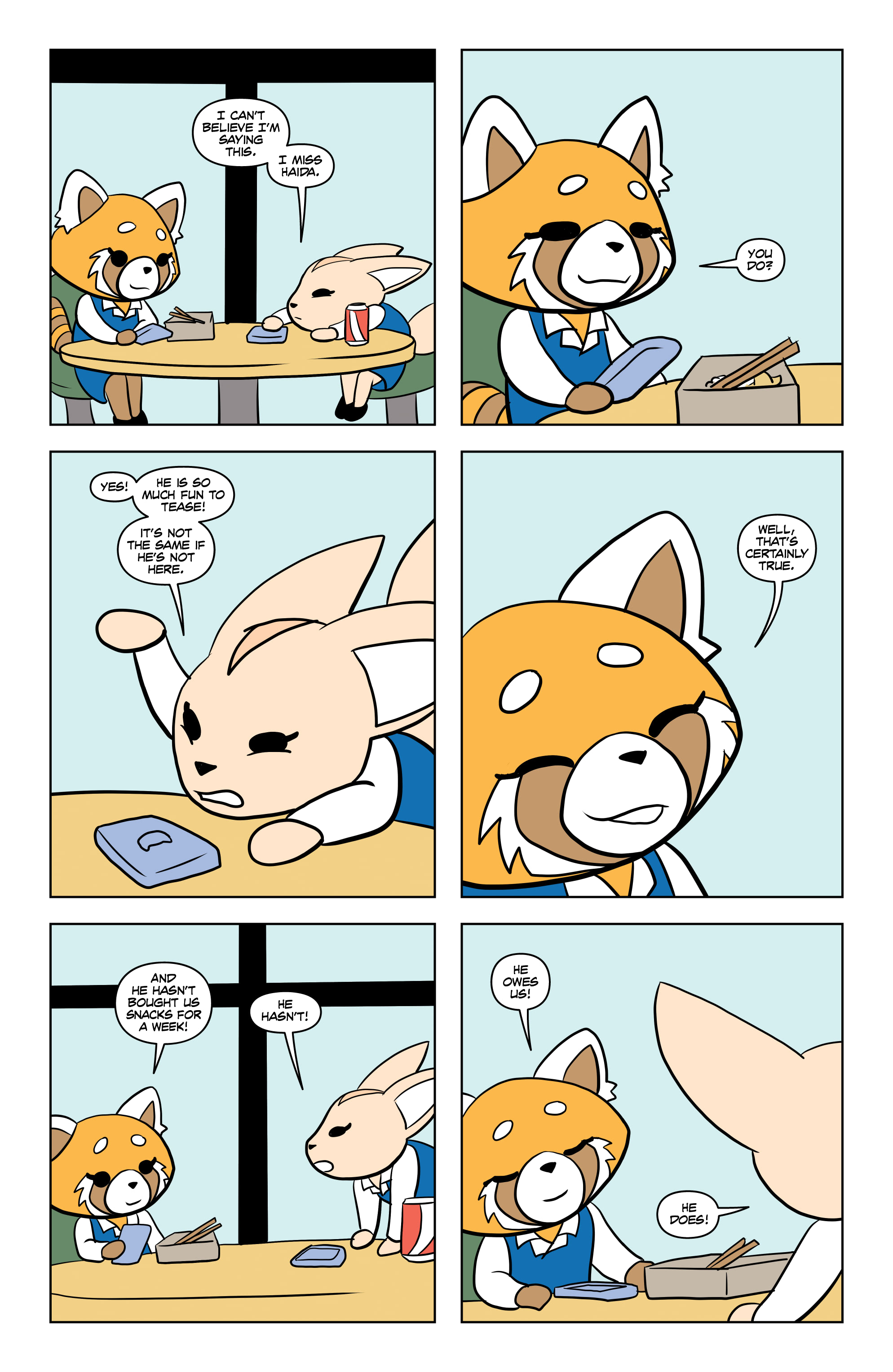 Aggretsuko: Meet Her World (2021-) issue 1 - Page 17