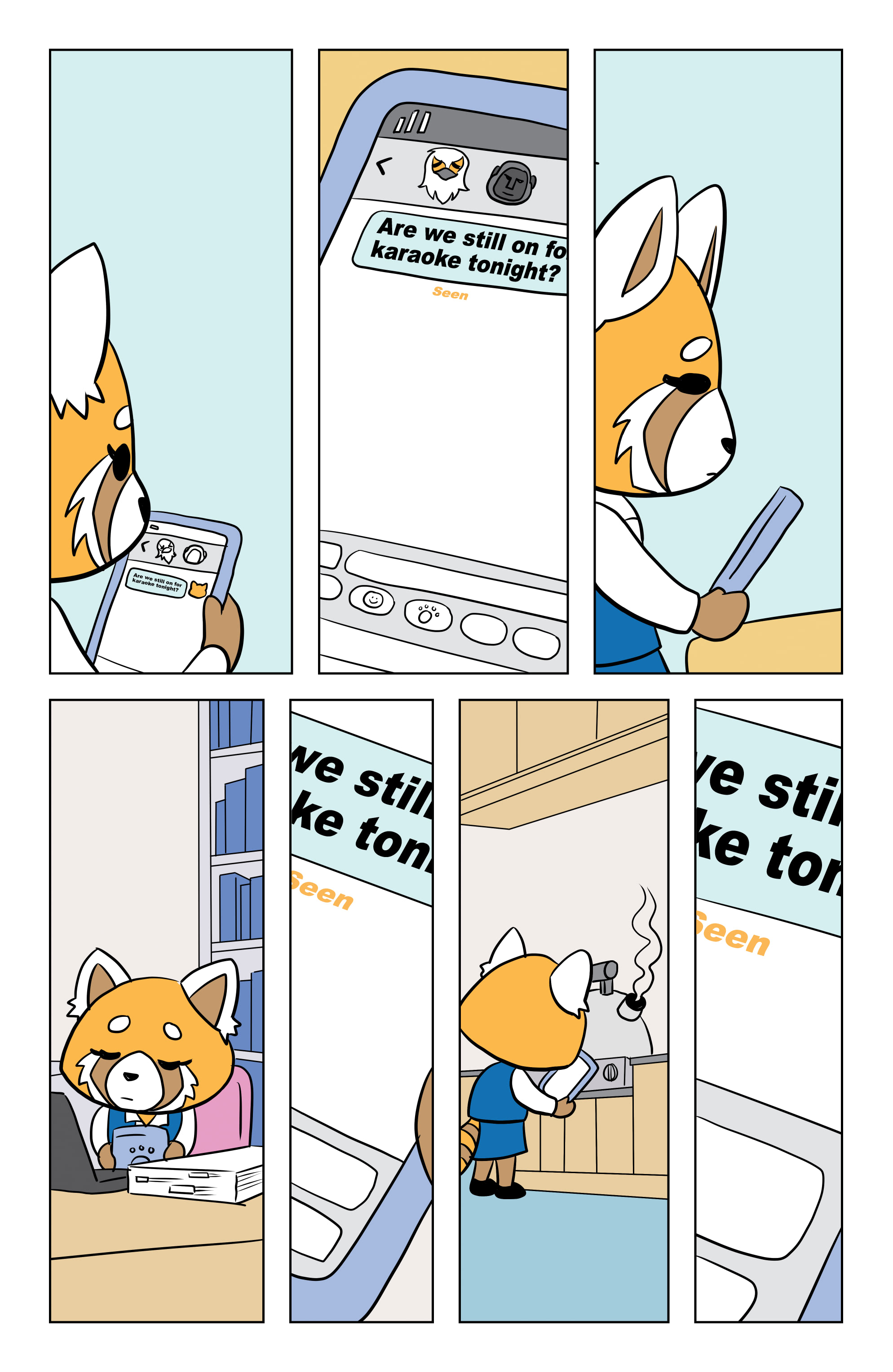 Aggretsuko: Meet Her World (2021-) issue 1 - Page 18