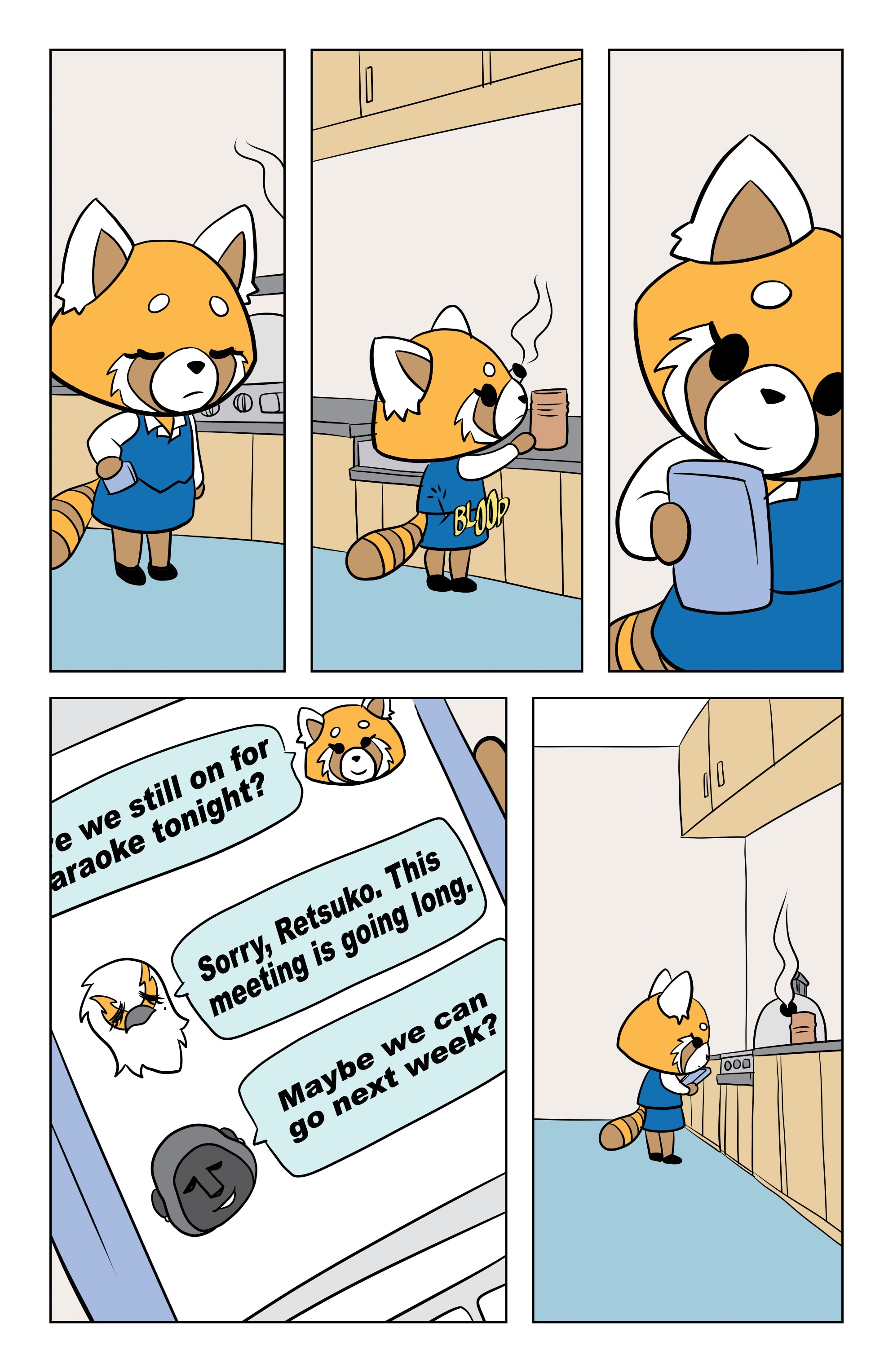 Aggretsuko: Meet Her World (2021-) issue 1 - Page 19