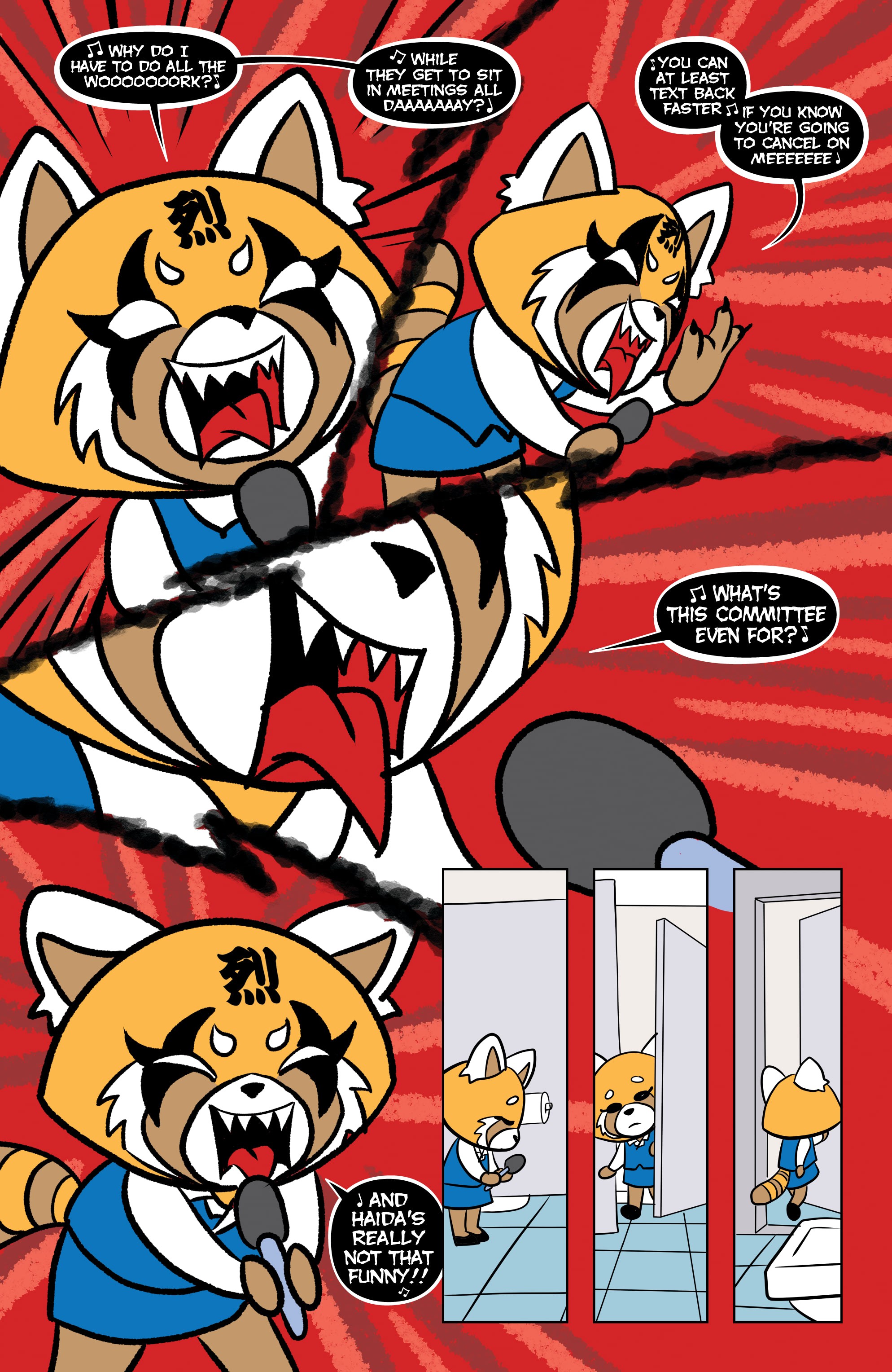 Aggretsuko: Meet Her World (2021-) issue 1 - Page 21