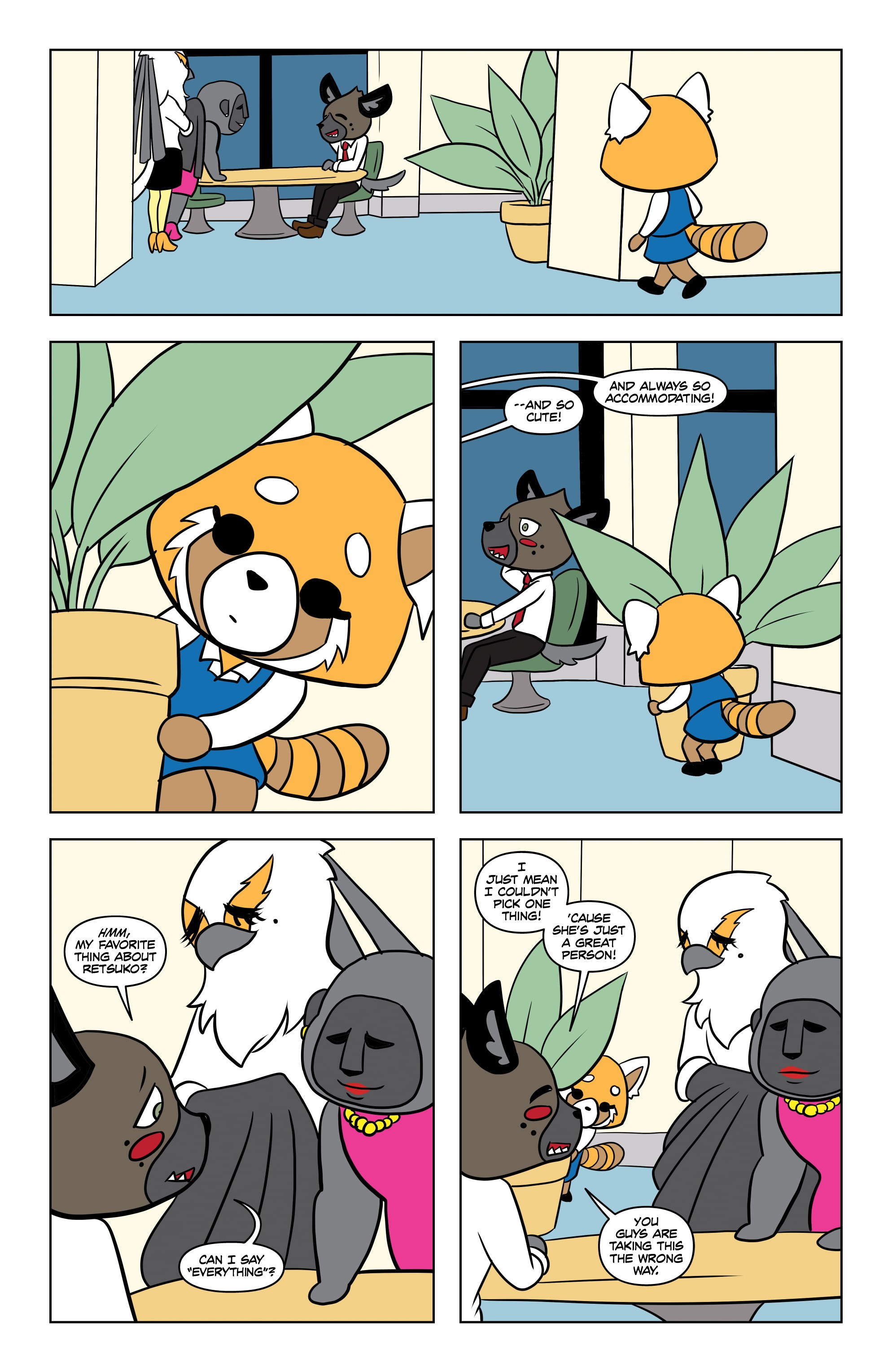 Aggretsuko: Meet Her World (2021-) issue 1 - Page 22