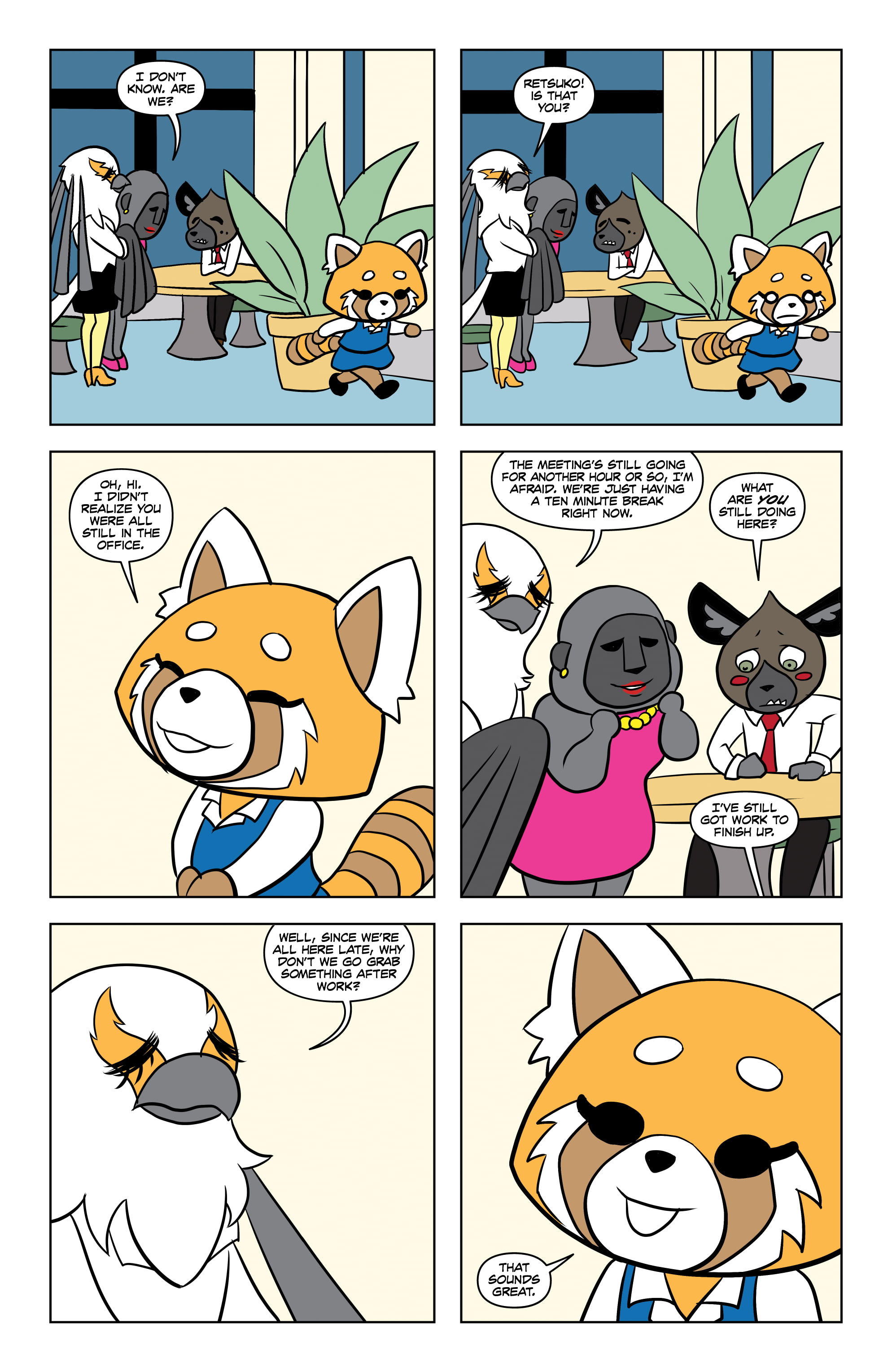 Aggretsuko: Meet Her World (2021-) issue 1 - Page 23