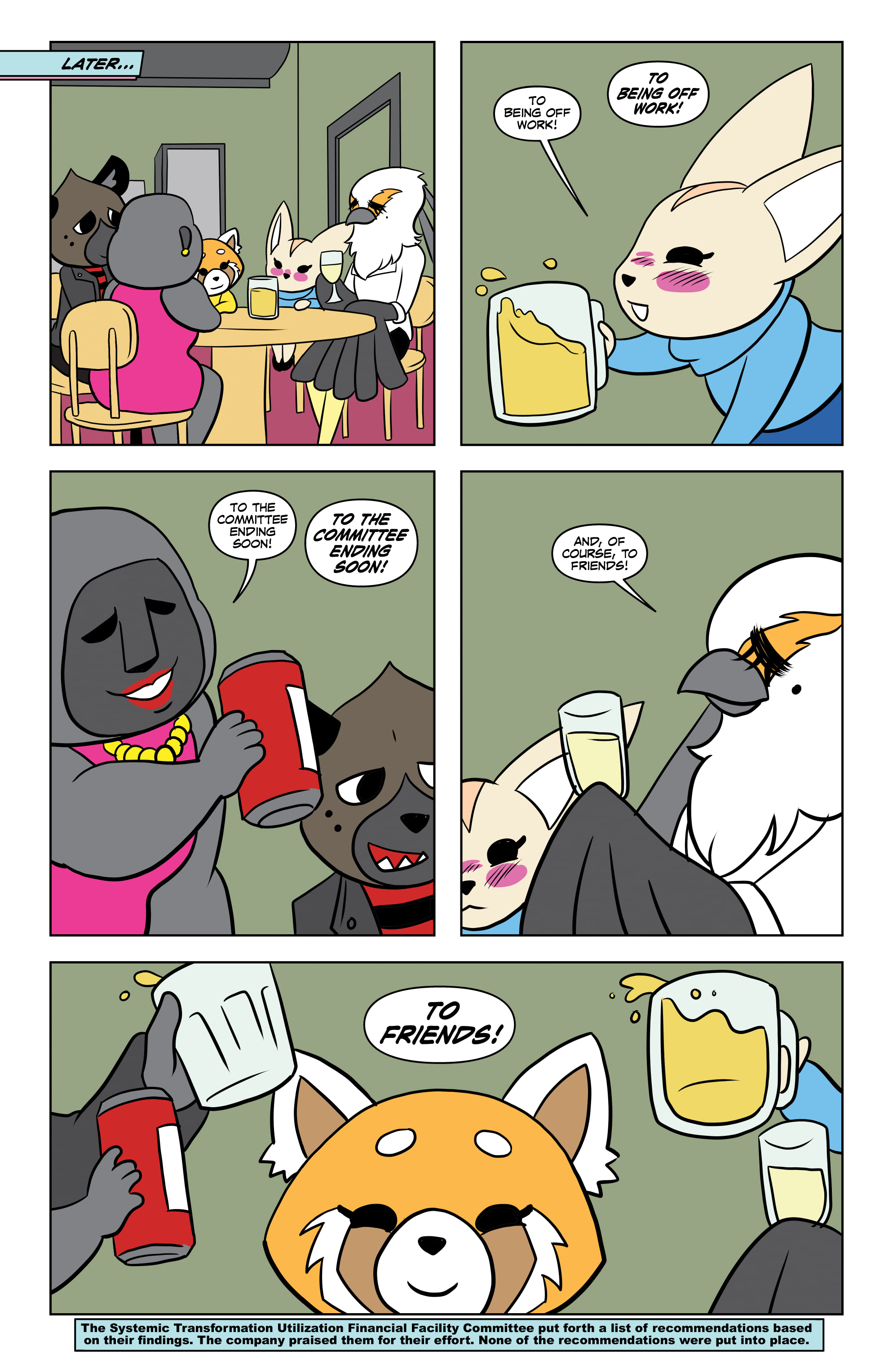 Aggretsuko: Meet Her World (2021-) issue 1 - Page 24