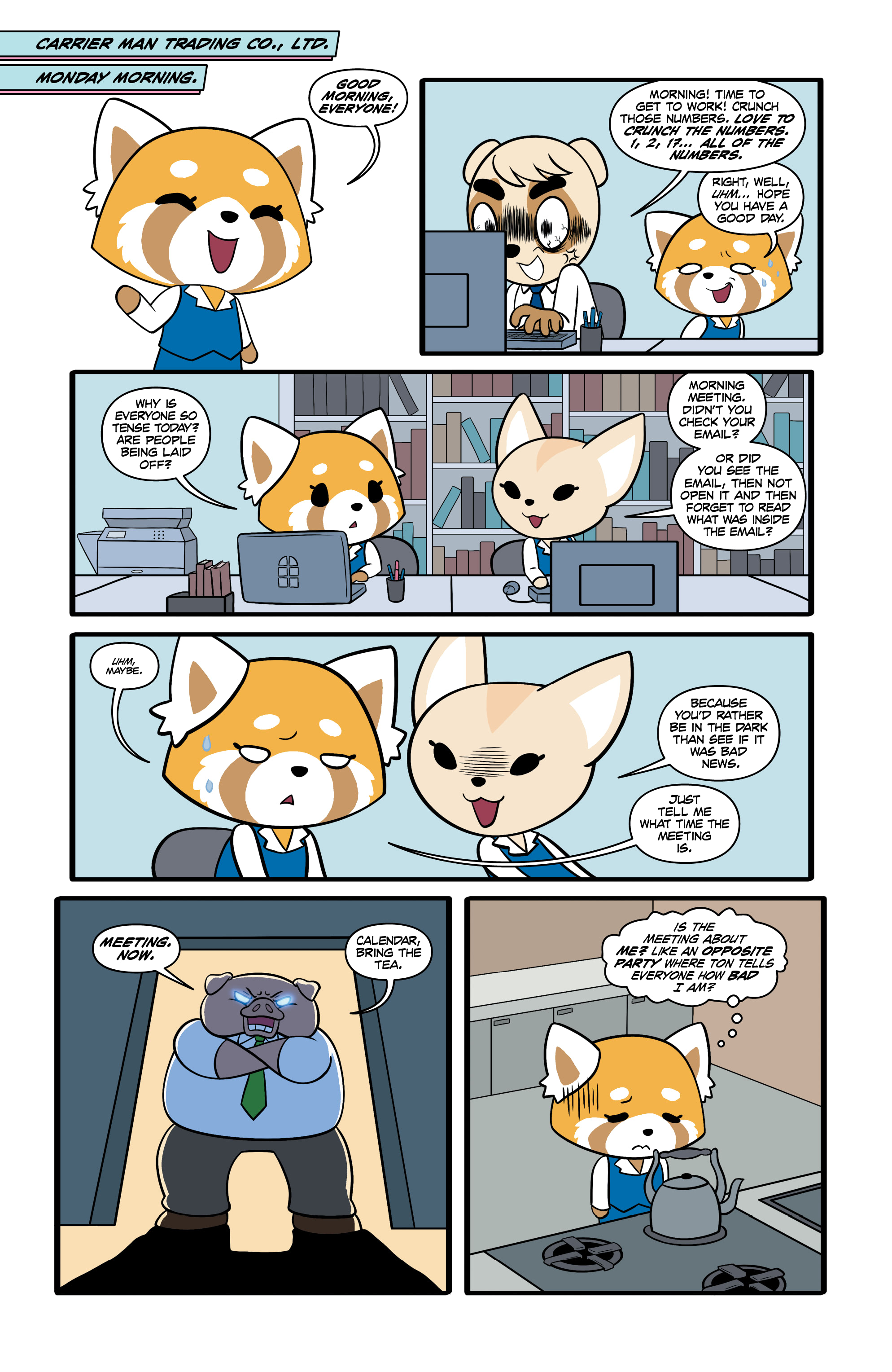 Aggretsuko: Meet Her World (2021-): Chapter 2 - Page 3