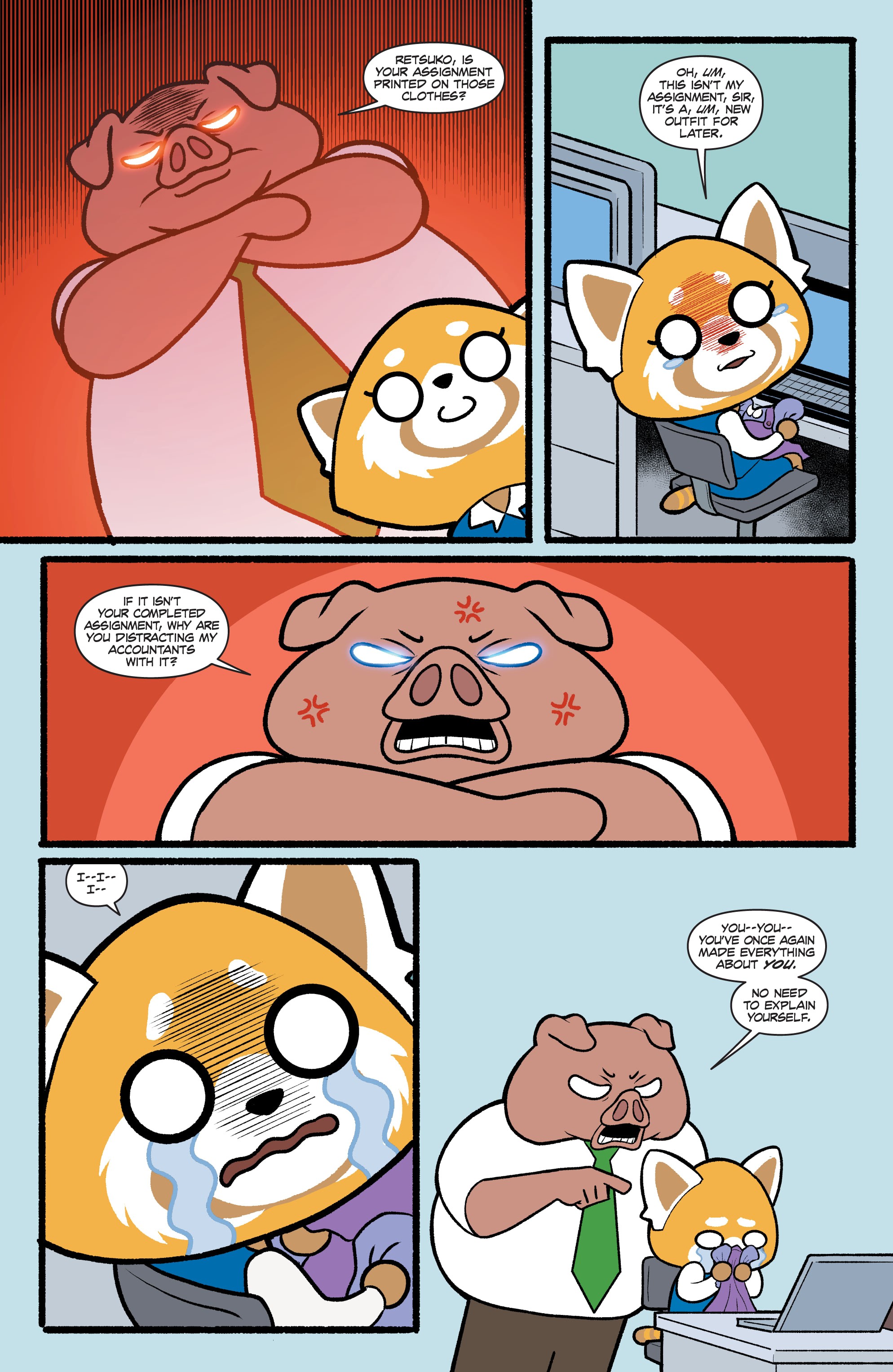 Aggretsuko: Meet Her World (2021-) issue 3 - Page 6