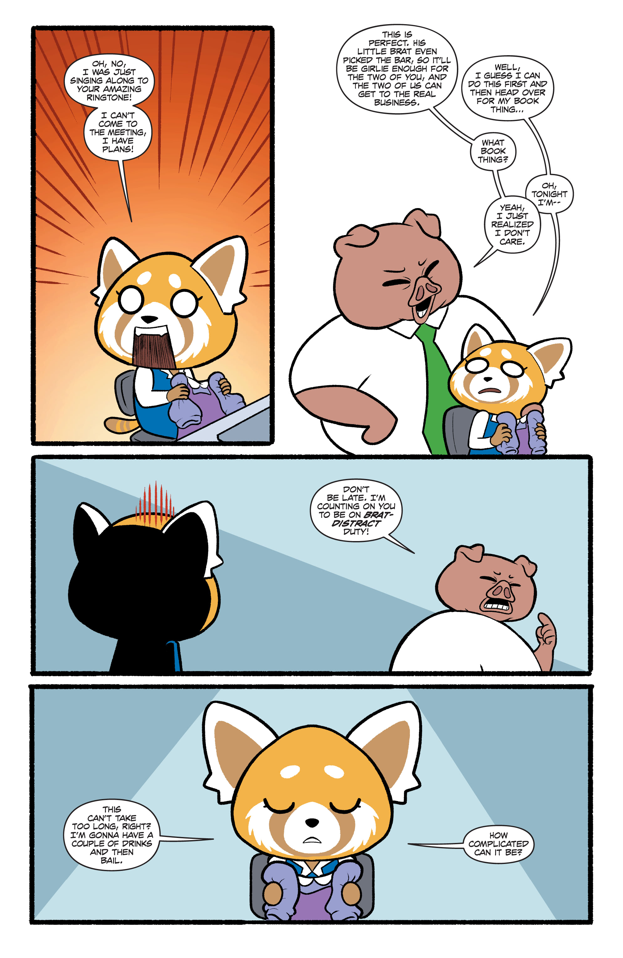 Aggretsuko: Meet Her World (2021-) issue 3 - Page 8