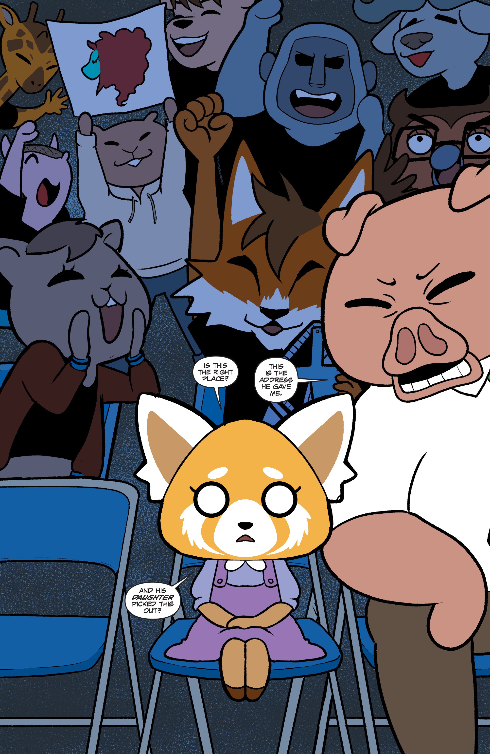 Aggretsuko: Meet Her World (2021-) issue 3 - Page 9