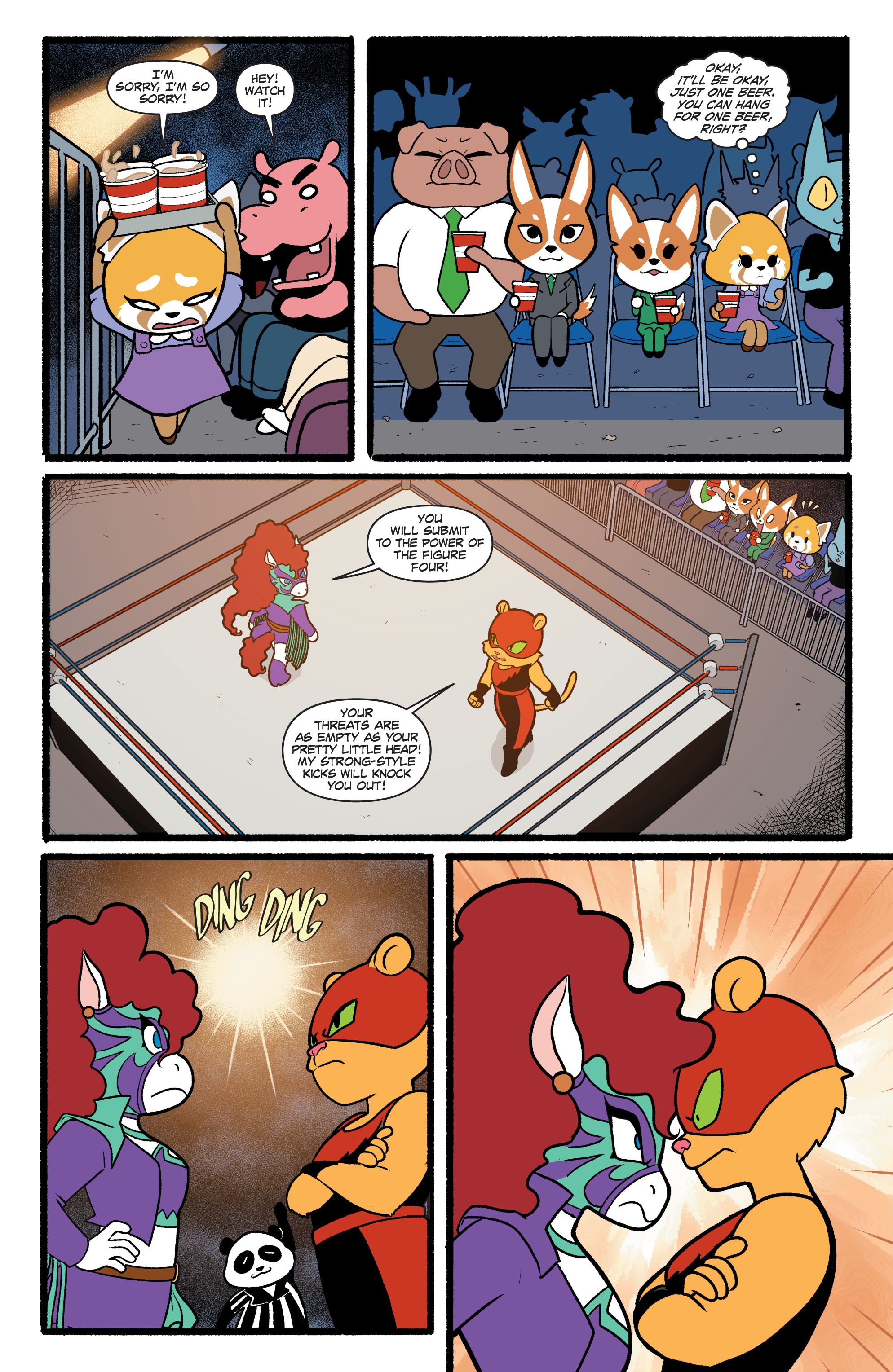 Aggretsuko: Meet Her World (2021-) issue 3 - Page 12