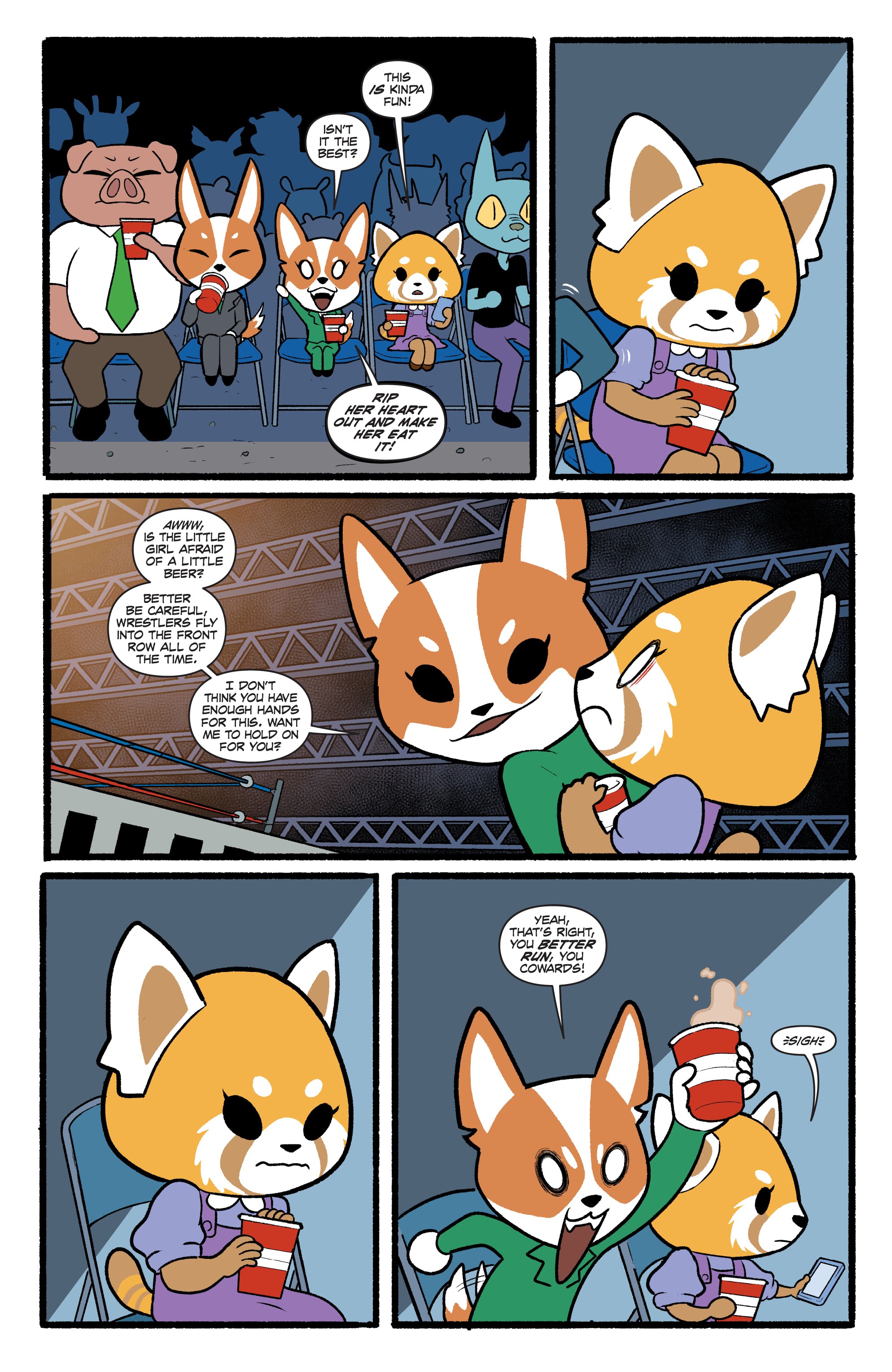 Aggretsuko: Meet Her World (2021-) issue 3 - Page 13