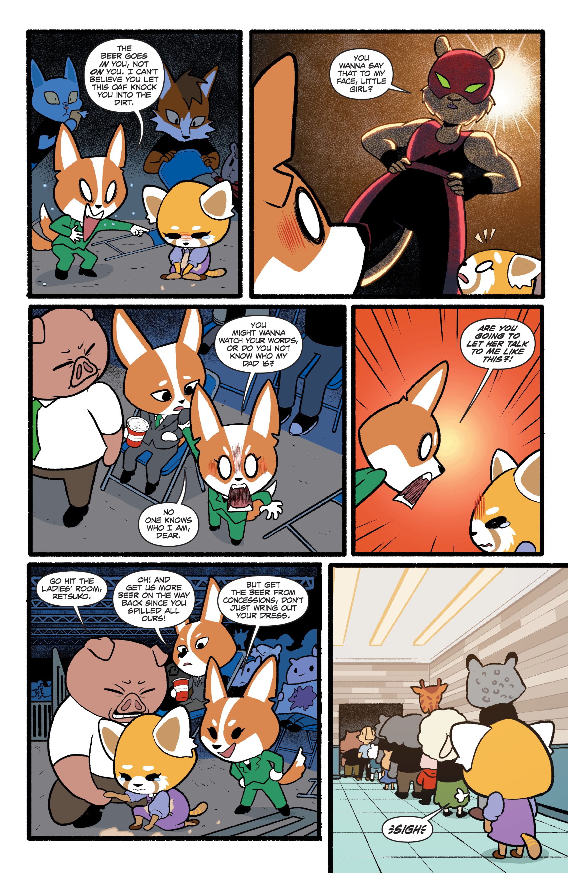 Aggretsuko: Meet Her World (2021-) issue 3 - Page 17