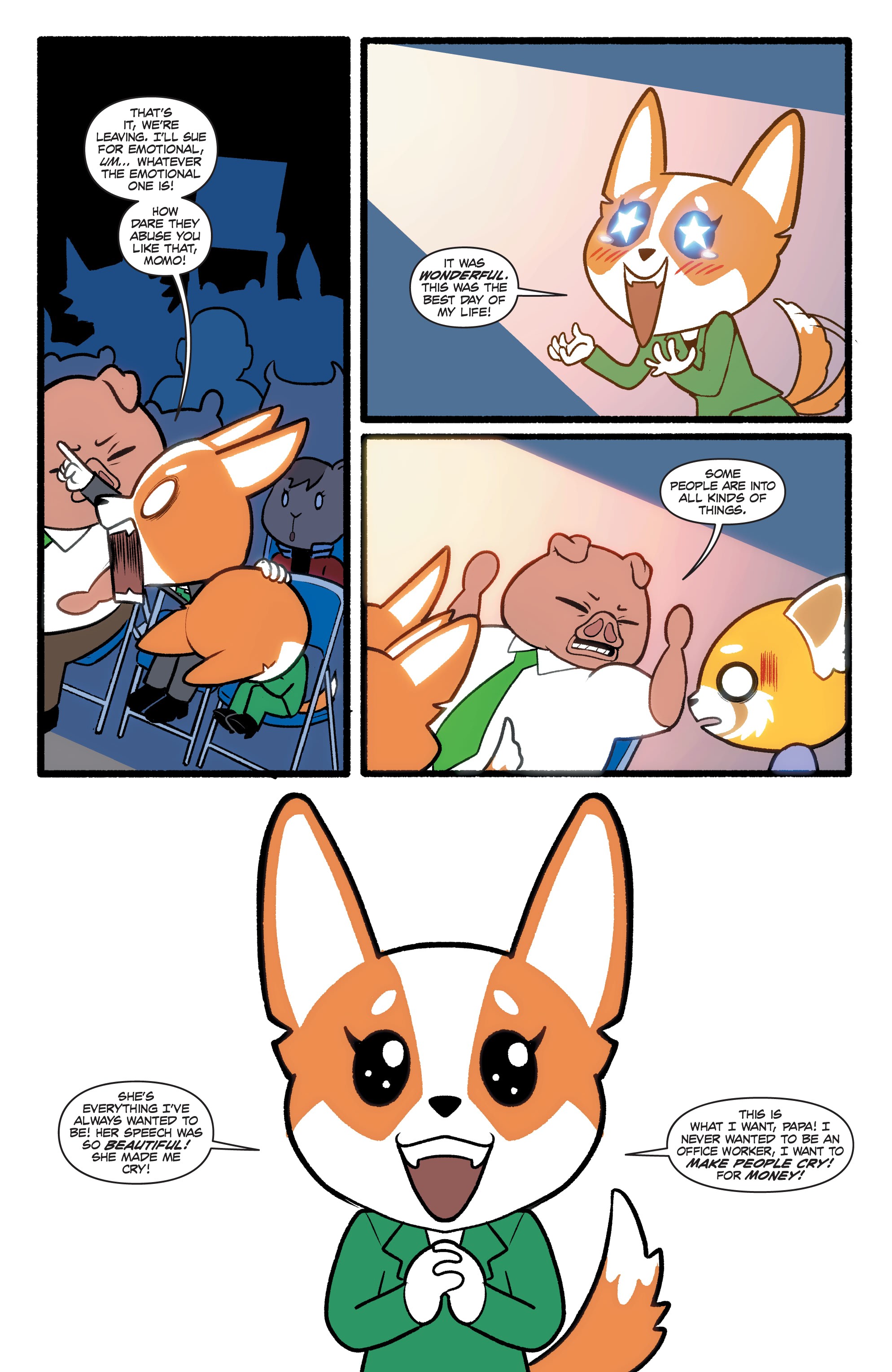 Aggretsuko: Meet Her World (2021-) issue 3 - Page 22