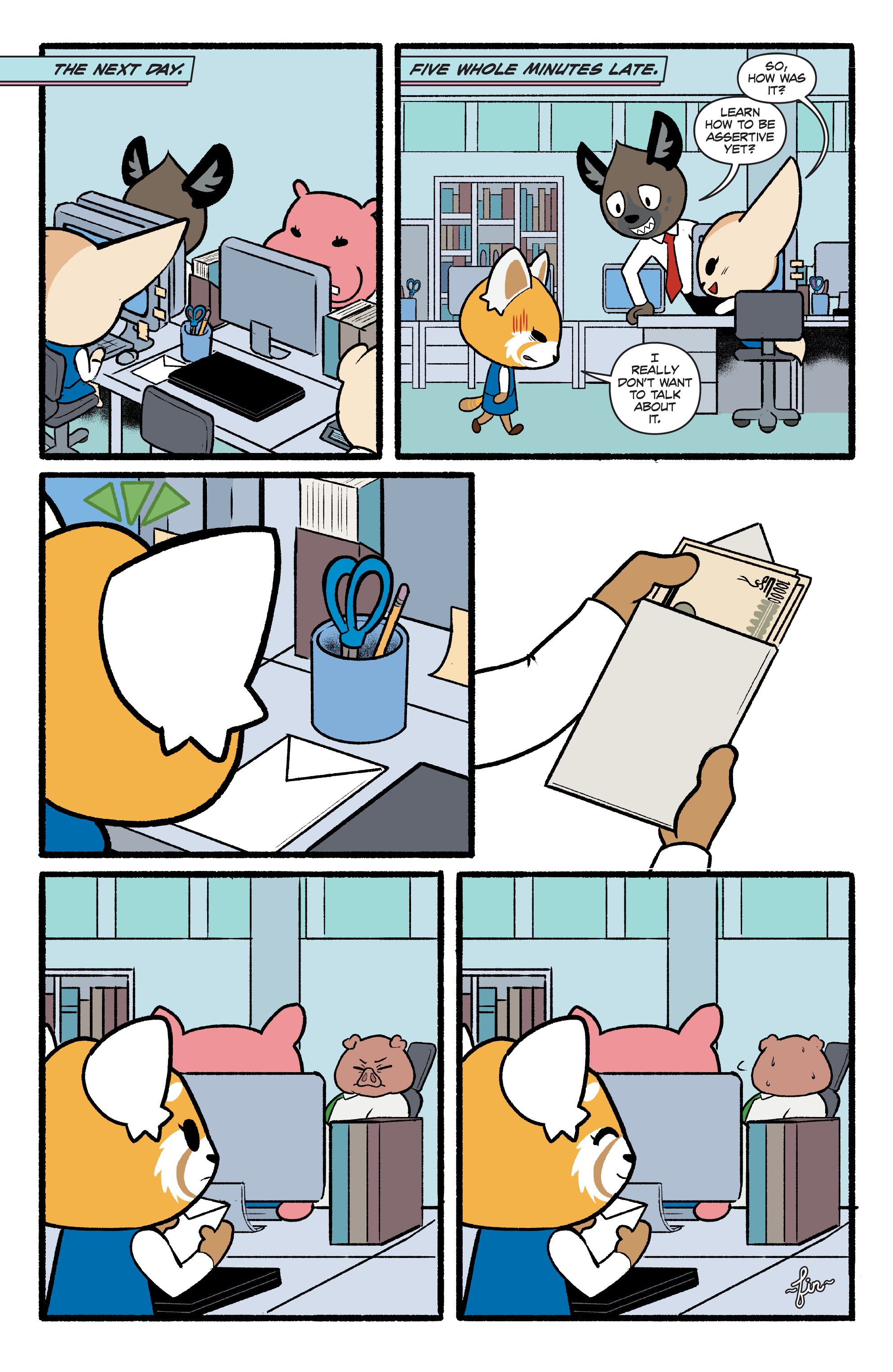 Aggretsuko: Meet Her World (2021-) issue 3 - Page 24