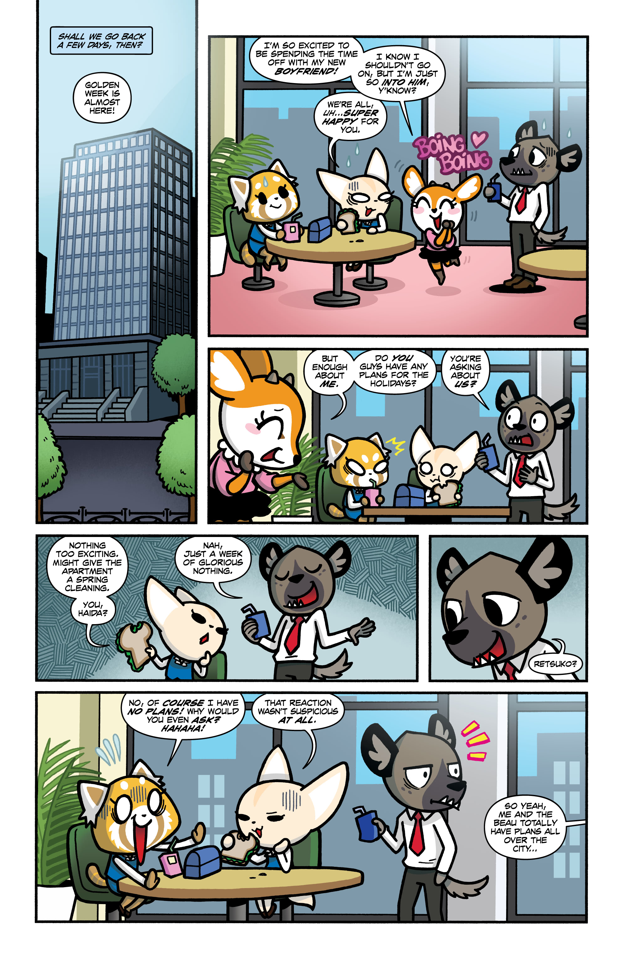 Aggretsuko: Out of Office (2021) issue 1 - Page 4