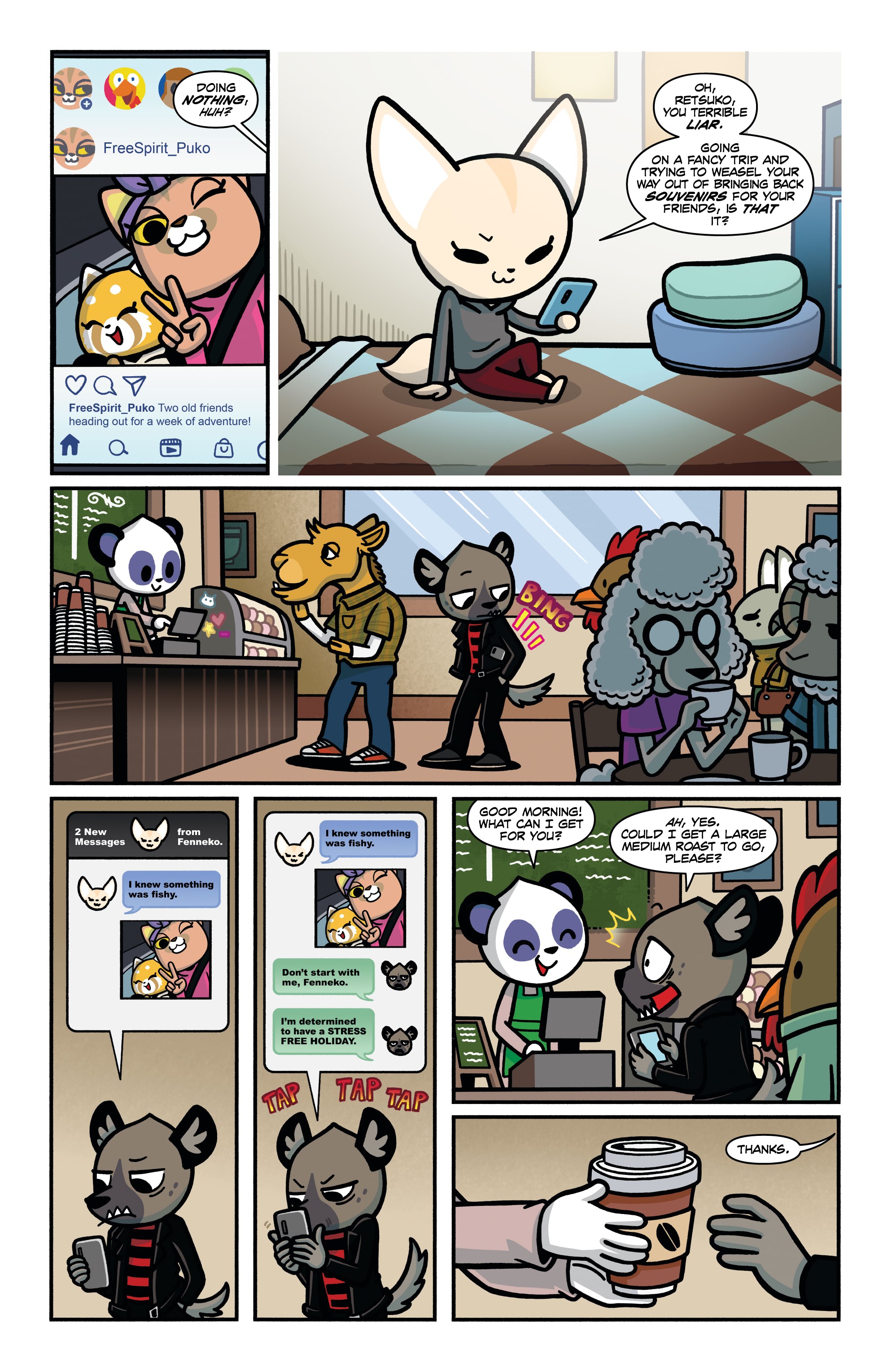 Aggretsuko: Out of Office (2021) issue 1 - Page 10