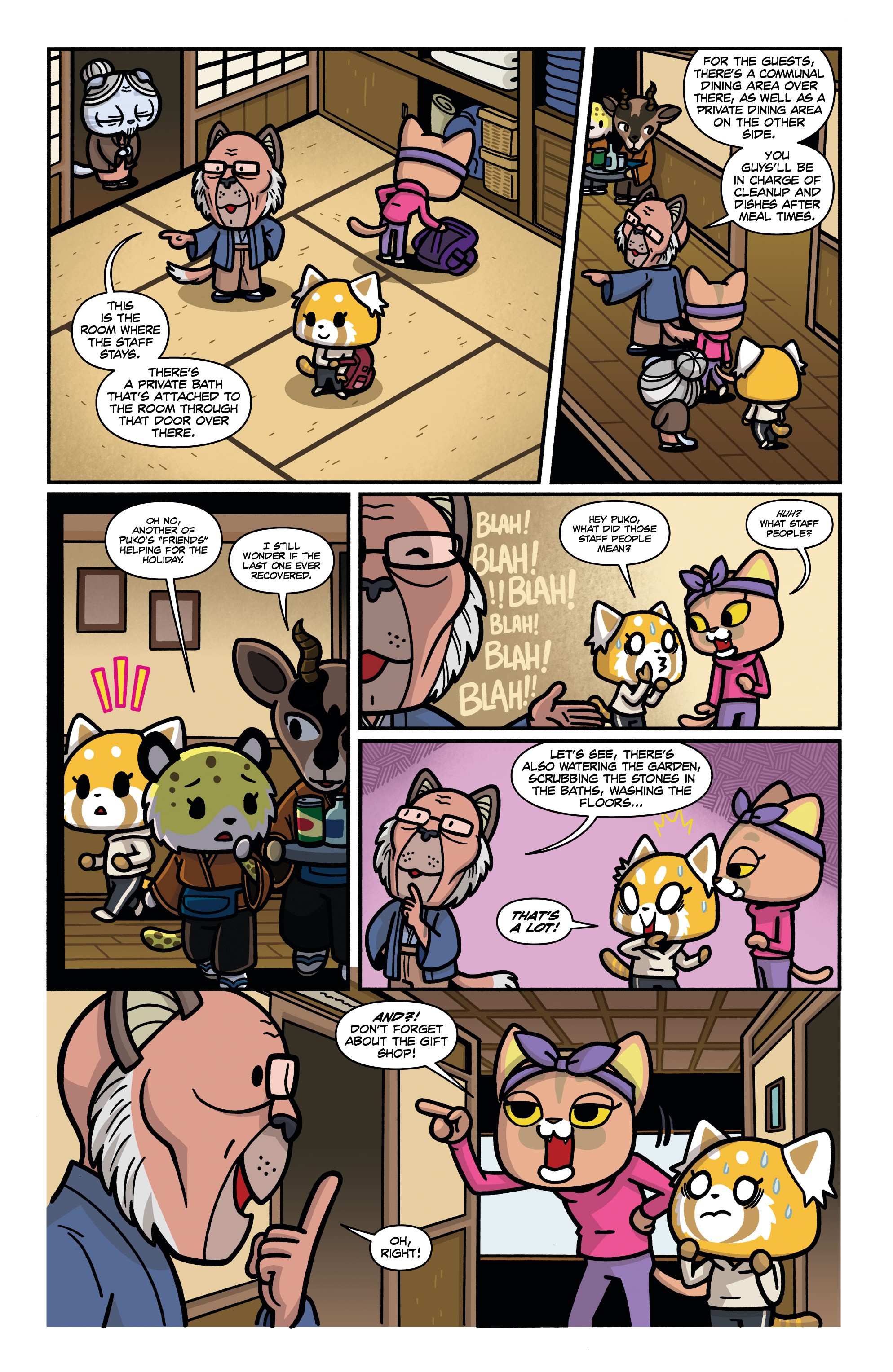 Aggretsuko: Out of Office (2021) issue 1 - Page 14