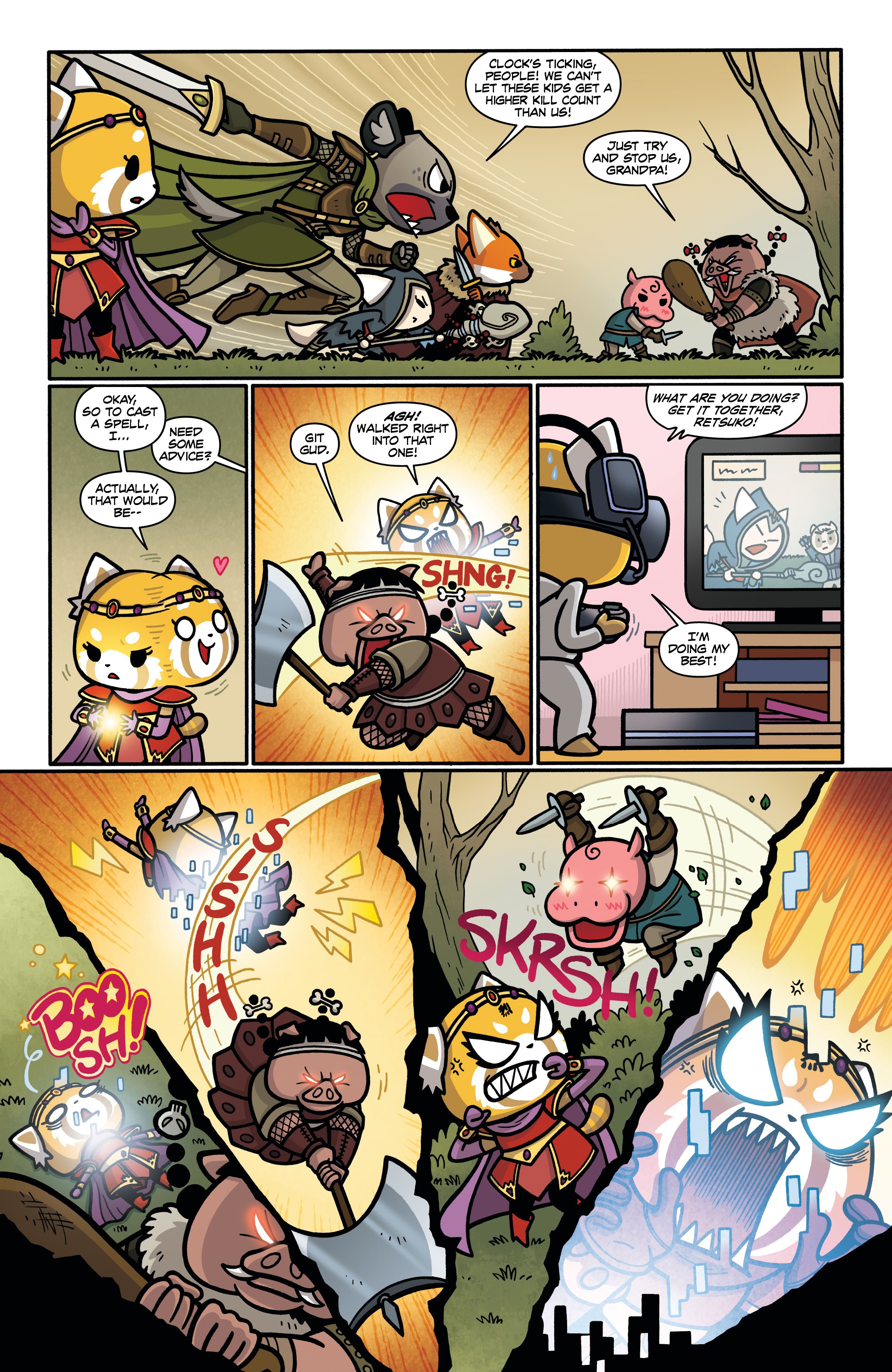 Aggretsuko: Super Fun Special (2021) issue 1 - Page 40