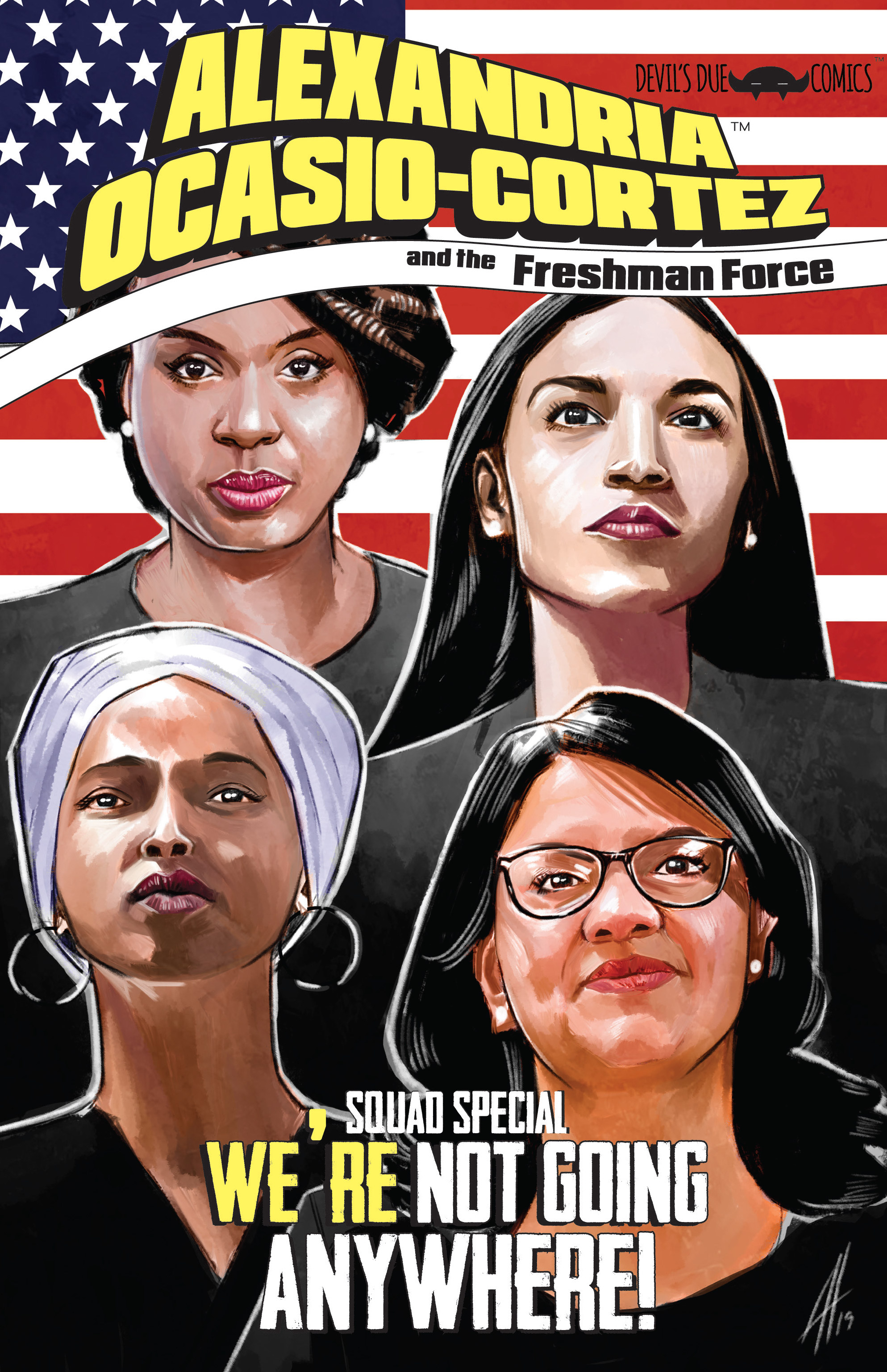 Alexandria Ocasio-Cortez and the Freshman Force: Squad Special (2019-): Chapter 1 - Page 1