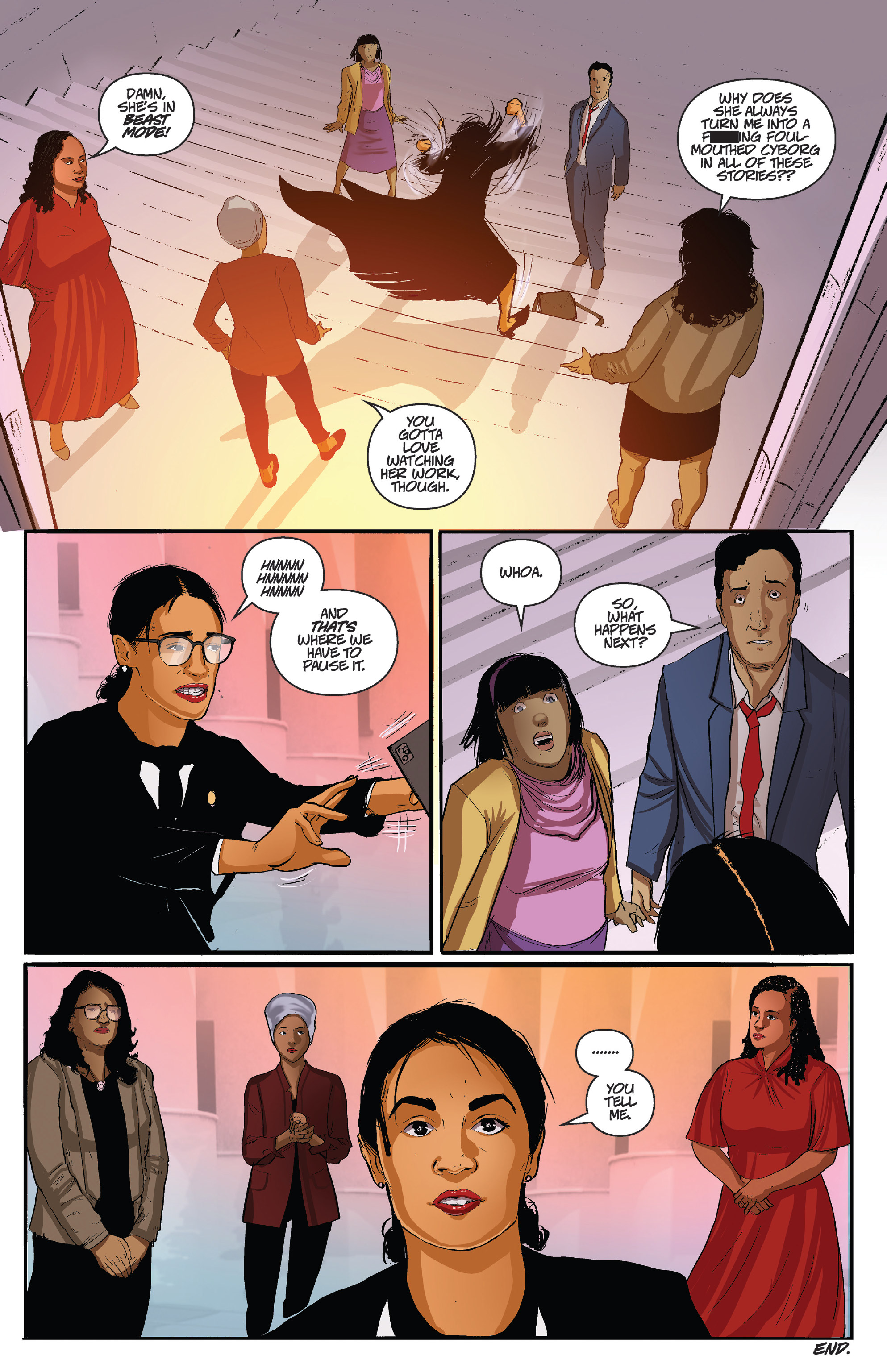 Alexandria Ocasio-Cortez and the Freshman Force: Squad Special (2019-) issue 1 - Page 12