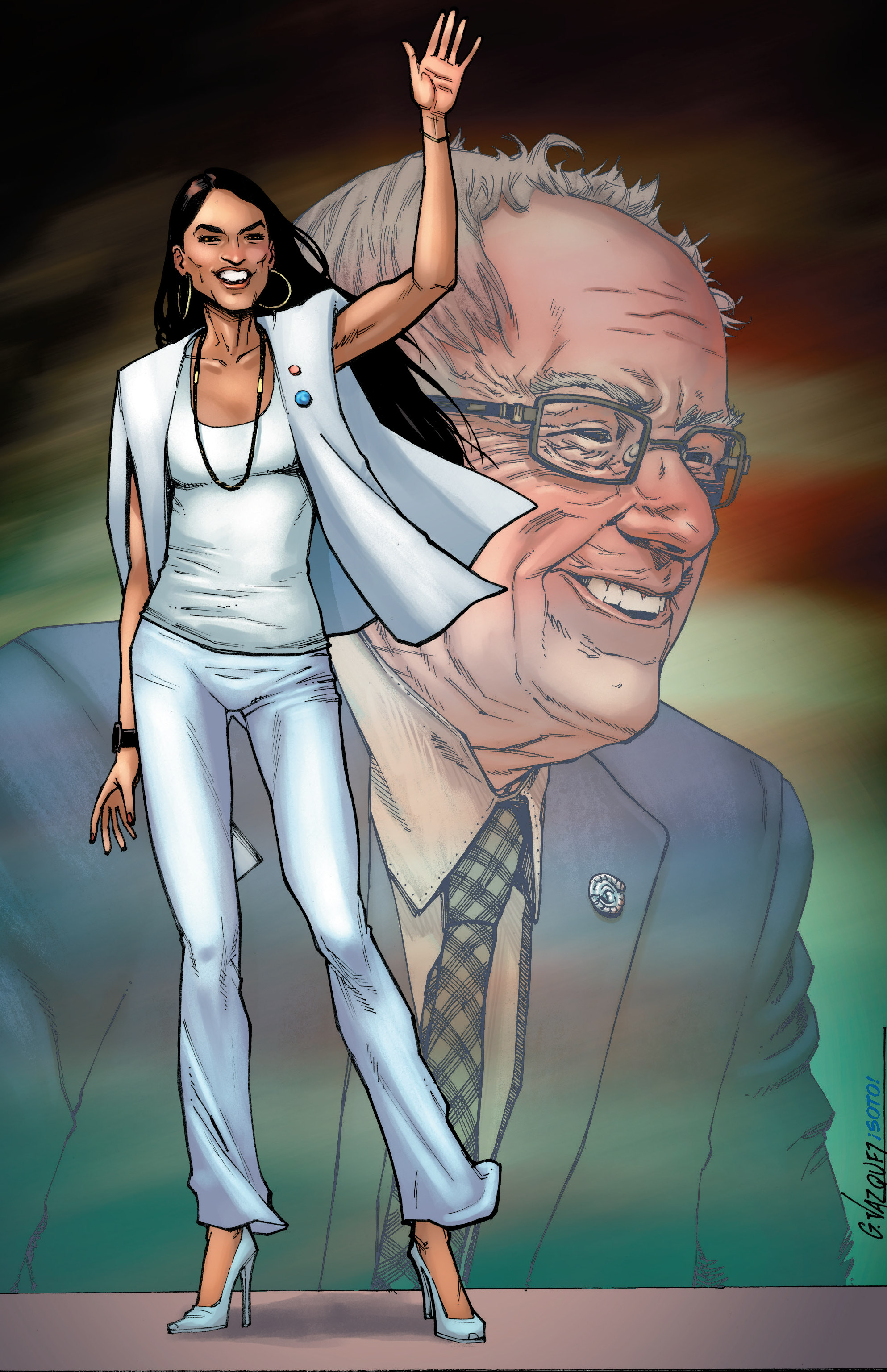 Alexandria Ocasio-Cortez and the Freshman Force: Squad Special (2019-) issue 1 - Page 21