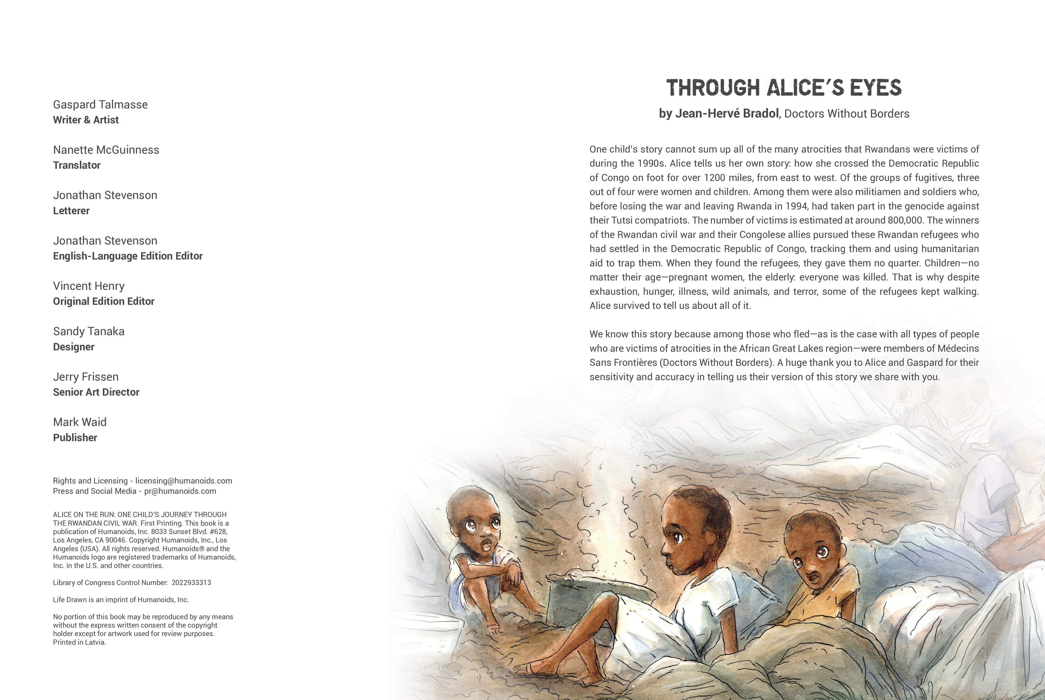 Alice On the Run: One Child's Journey Through the Rwandan Civil War (2022): Chapter 1 - Page 4