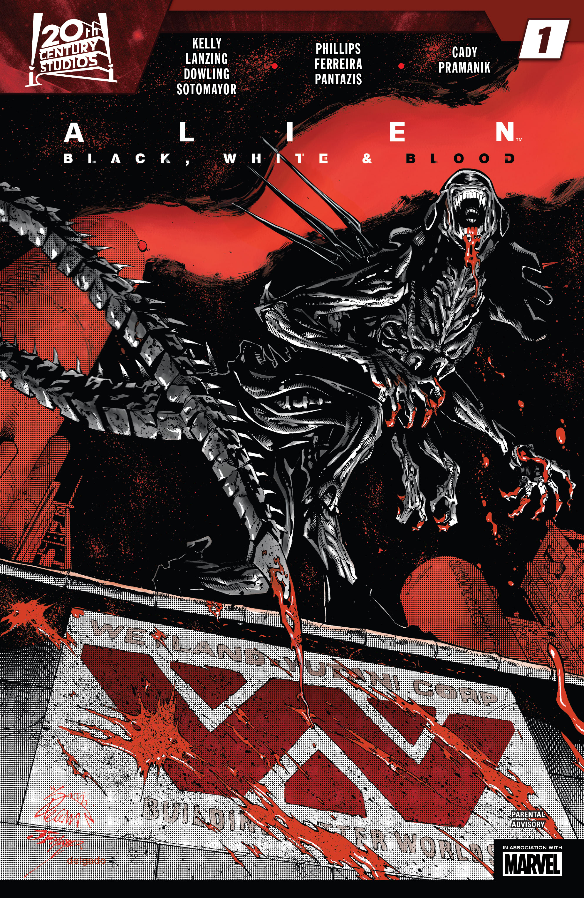Alien: Black, White &amp; Blood (2024-)-Alien: Black, White & Blood (2024-) #1
