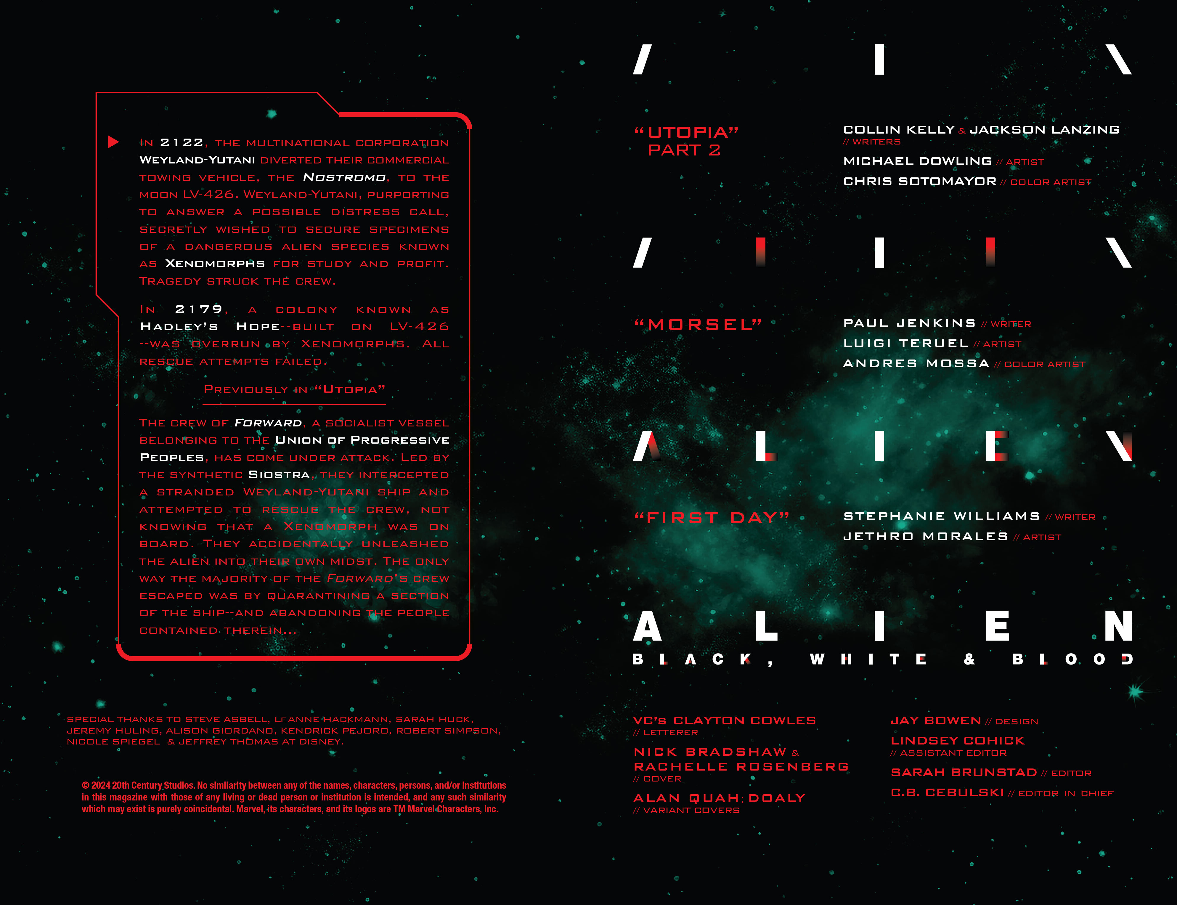 Alien: Black, White & Blood (2024-) issue 2 - Page 5