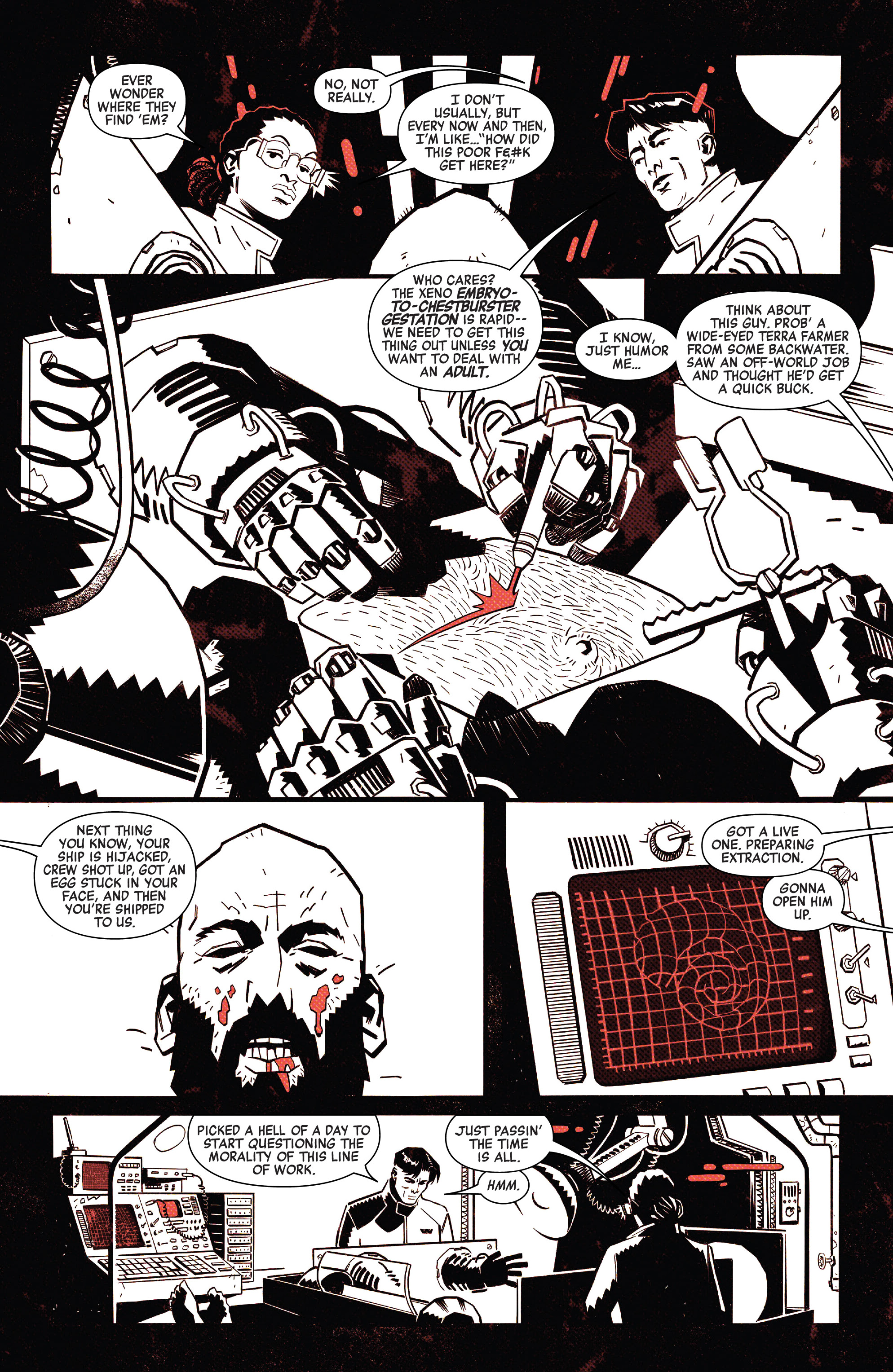 Alien: Black, White & Blood (2024-) issue 3 - Page 19