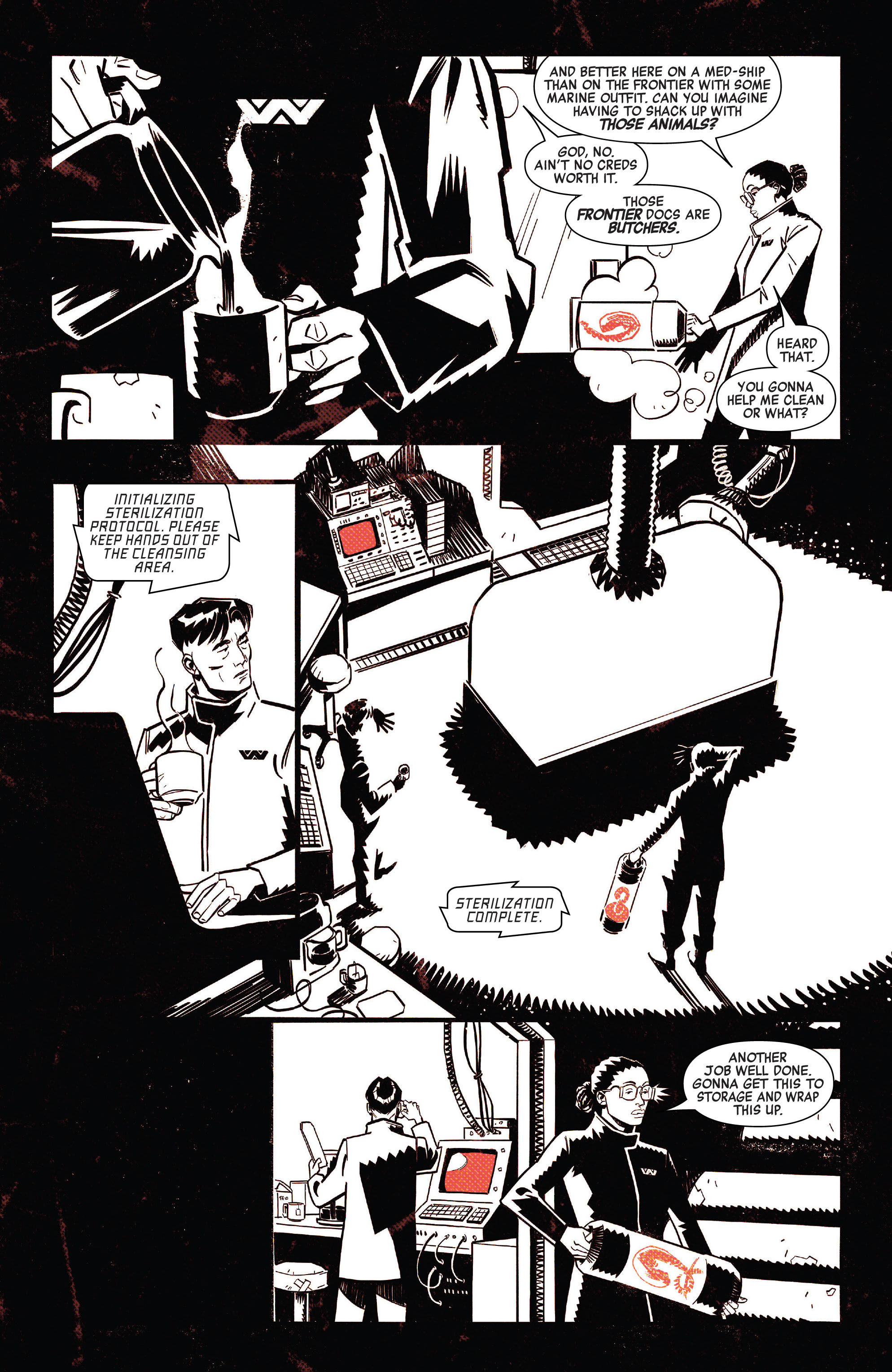 Alien: Black, White & Blood (2024-) issue 3 - Page 21