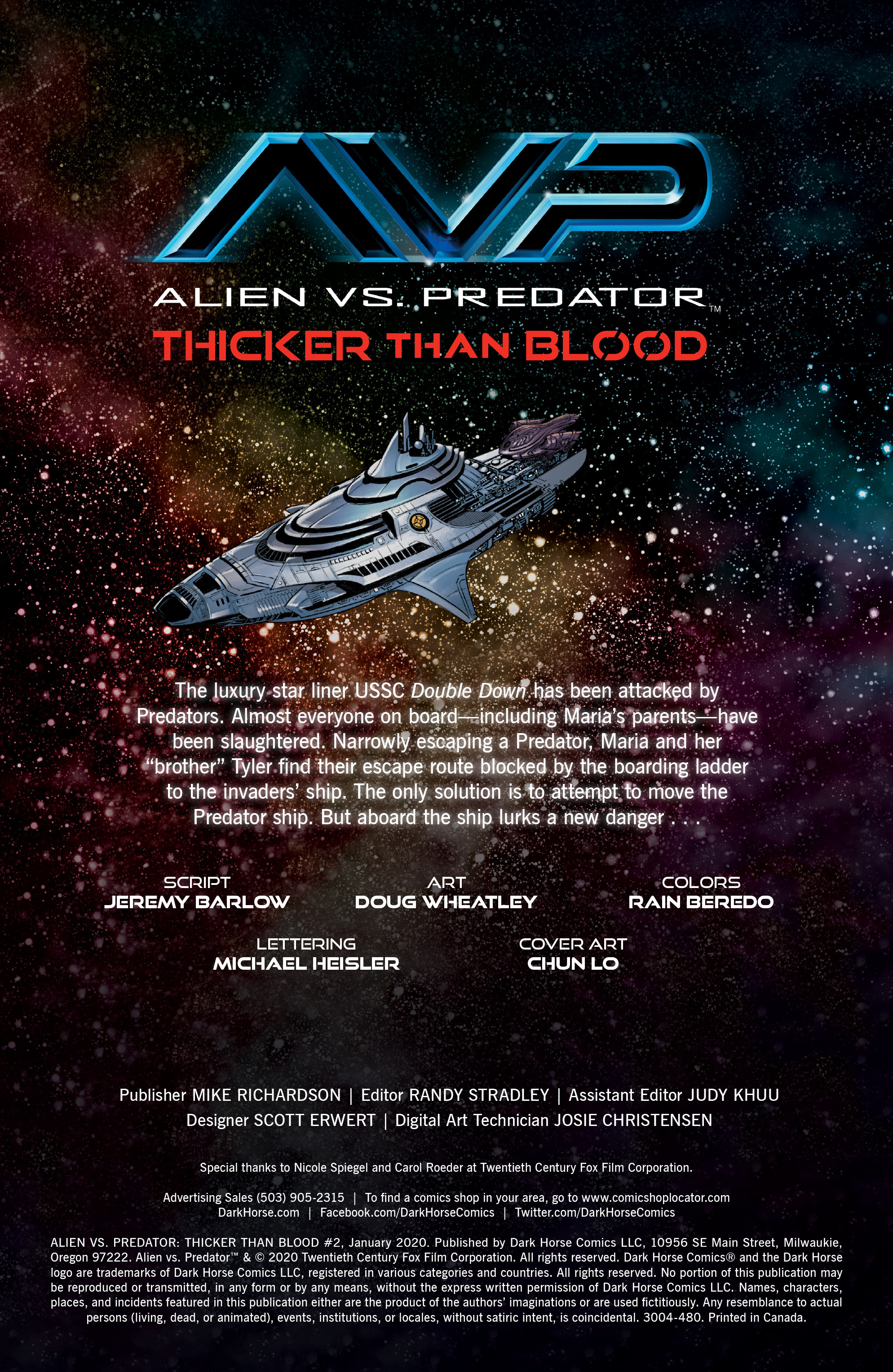 Alien vs. Predator: Thicker Than Blood (2019-): Chapter 2 - Page 2