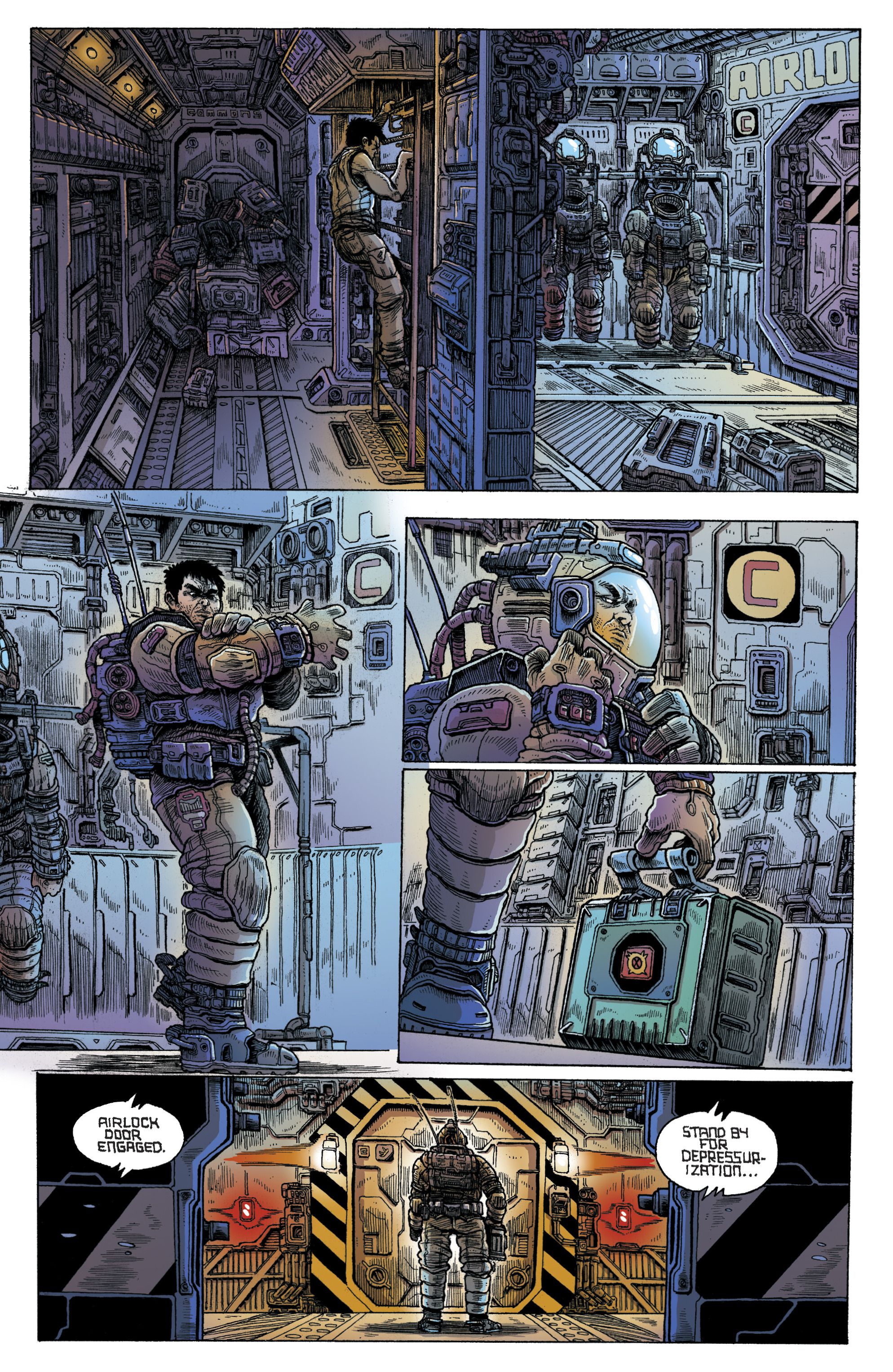 Aliens: Dead Orbit (2017) issue 1 - Page 12