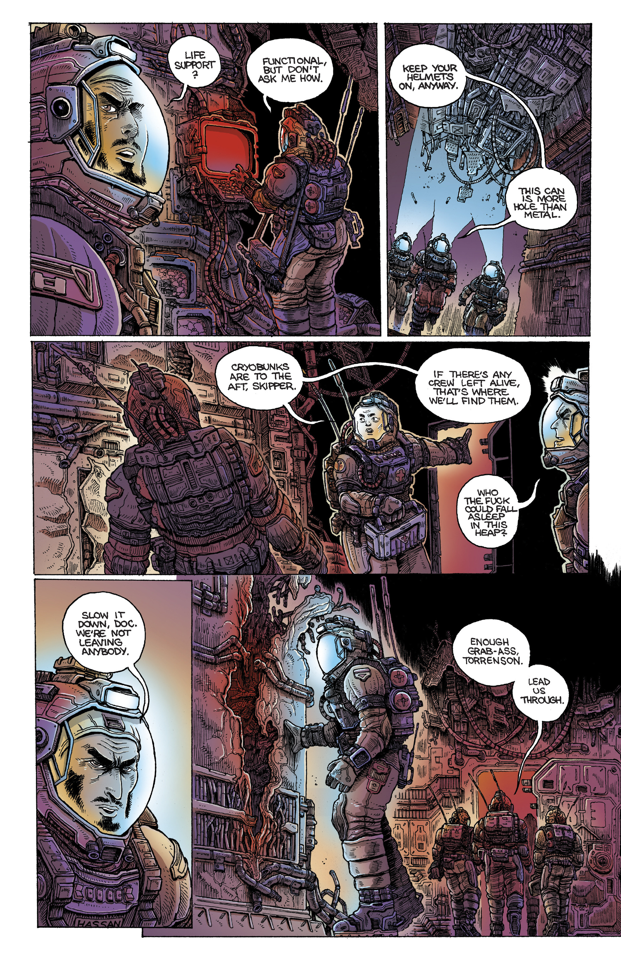 Aliens: Dead Orbit (2017) issue 1 - Page 19