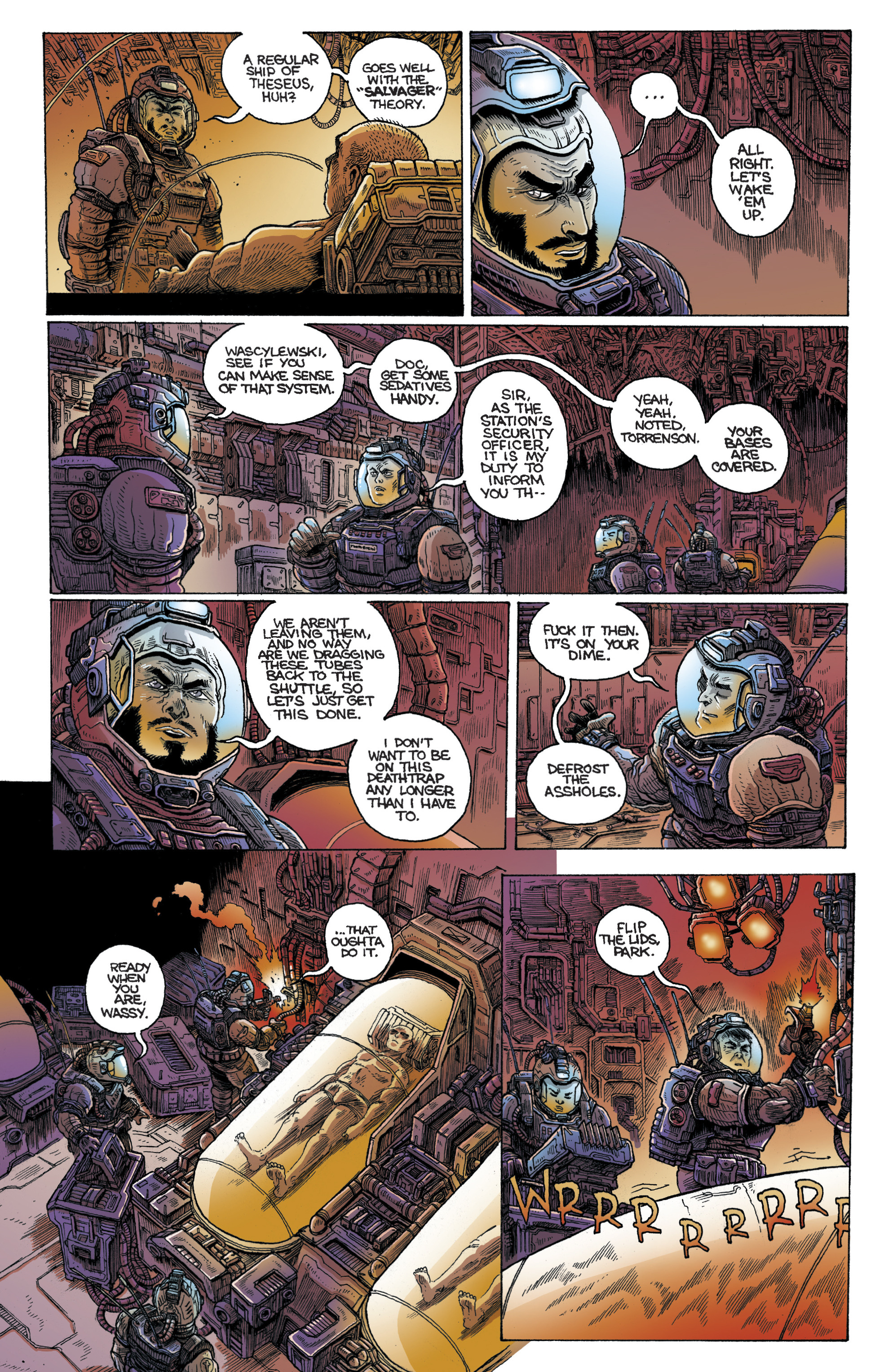 Aliens: Dead Orbit (2017) issue 1 - Page 21