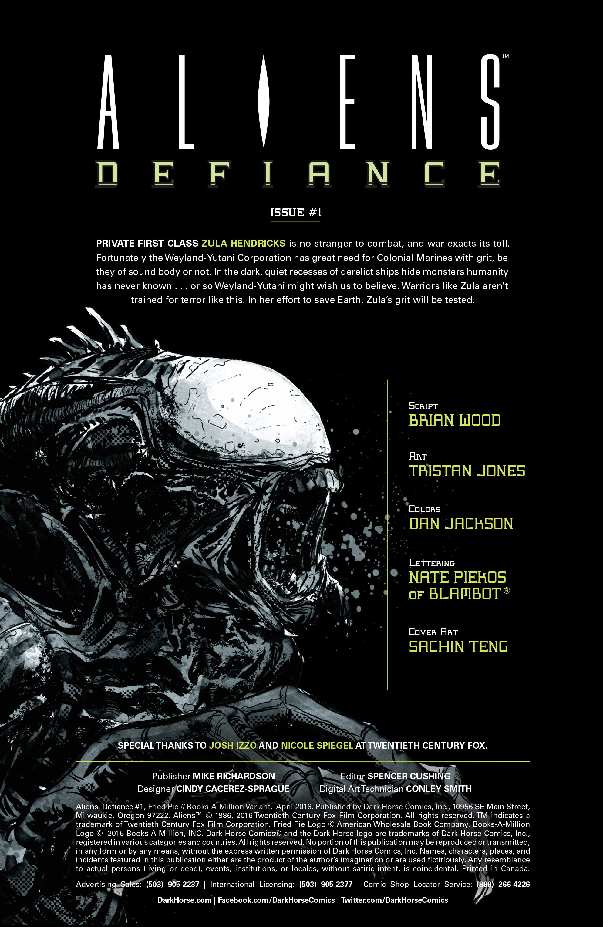 Aliens: Defiance (2016) issue 1 - Page 7