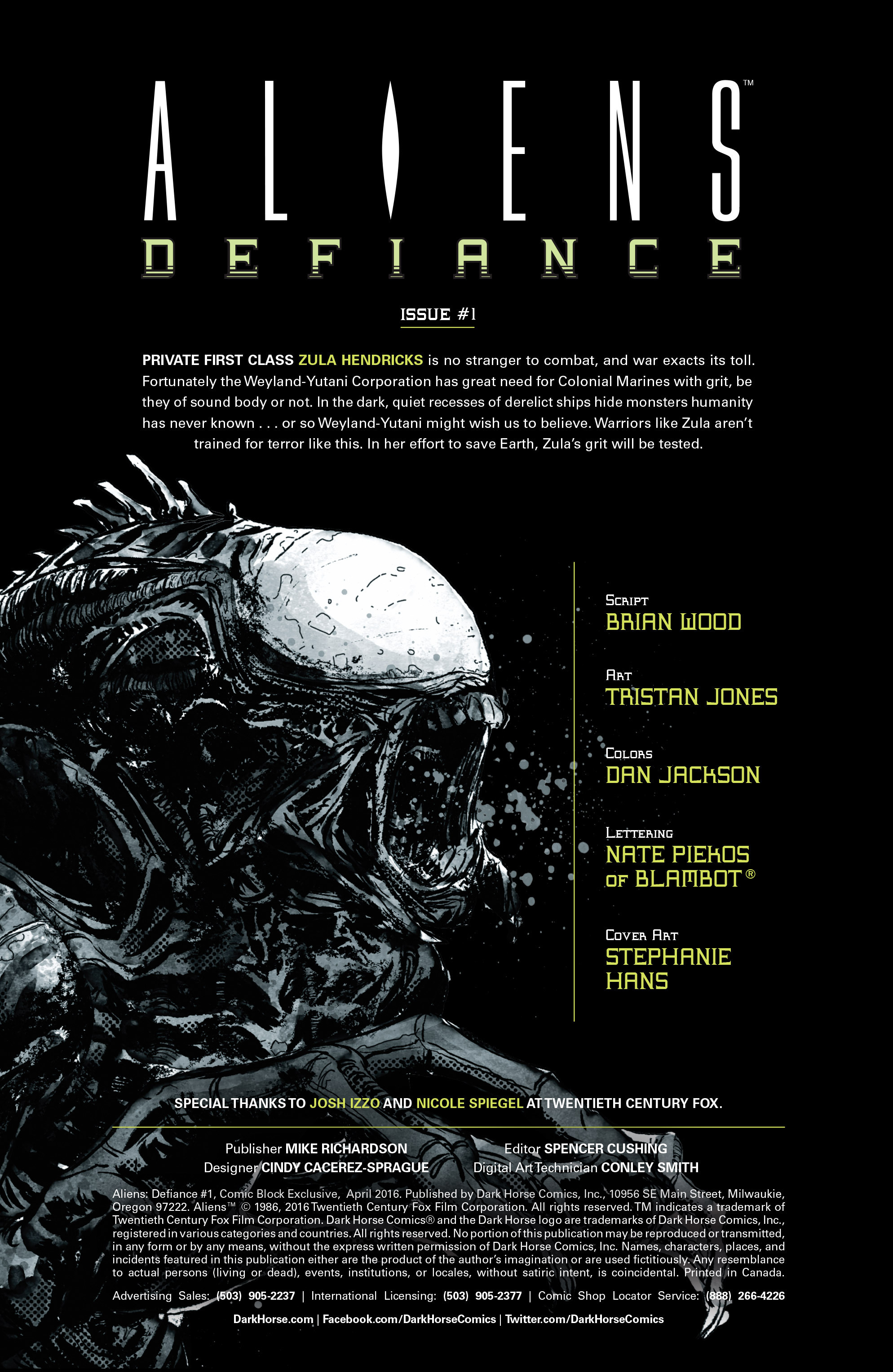 Aliens: Defiance (2016) issue 1 - Page 8