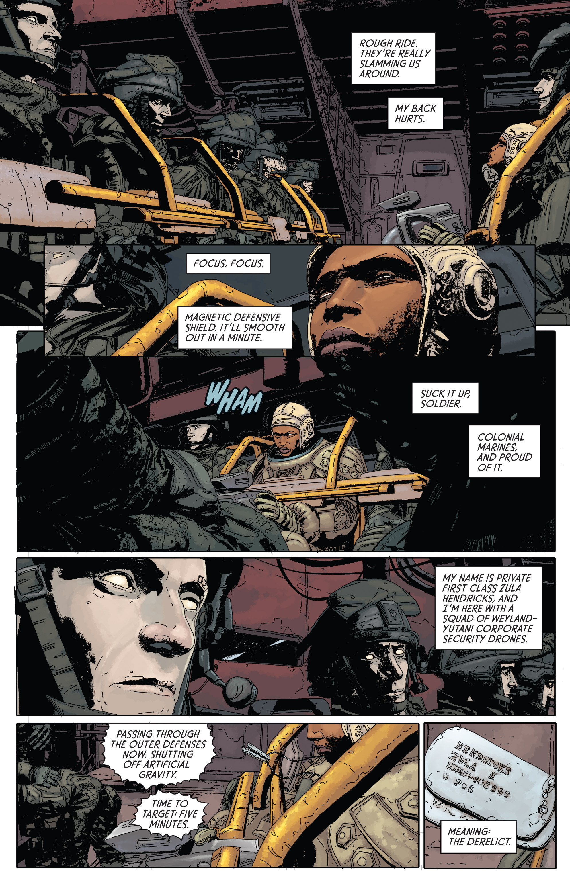 Aliens: Defiance (2016) issue 1 - Page 9