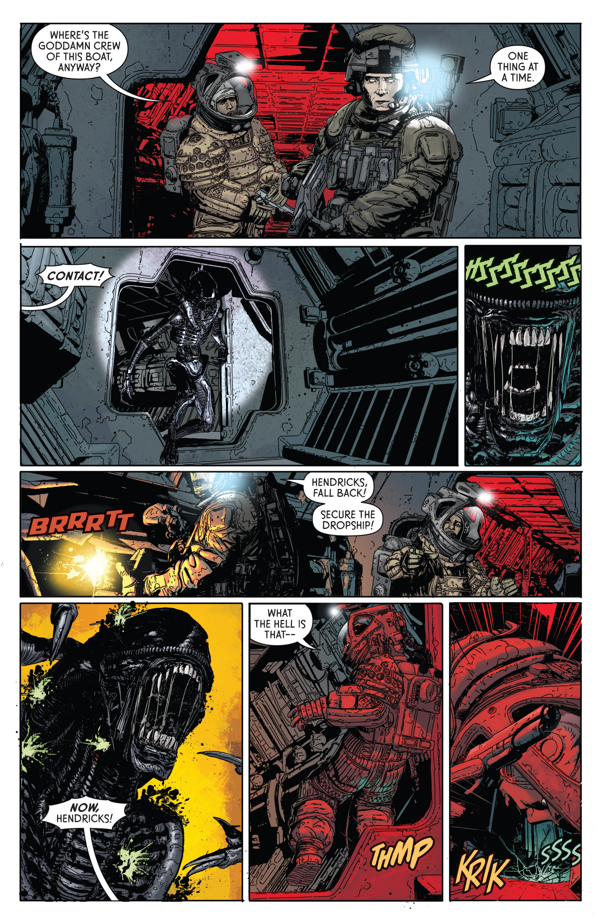 Aliens: Defiance (2016) issue 1 - Page 18