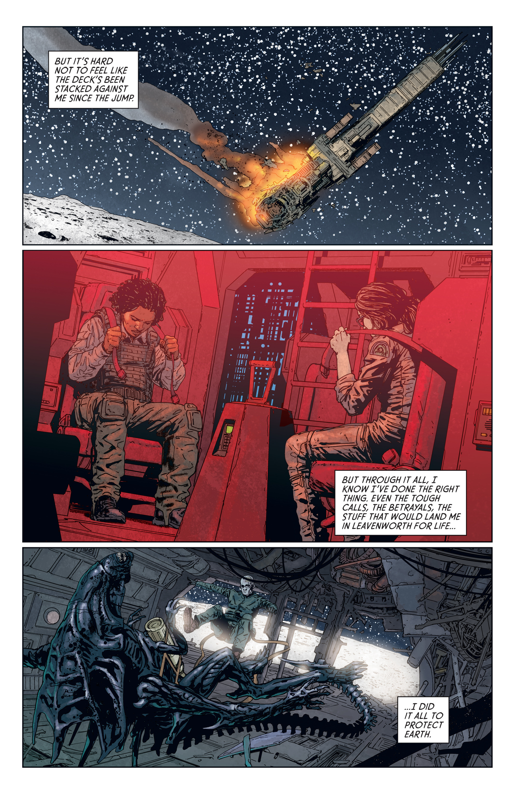 Aliens: Defiance (2016) issue 10 - Page 17