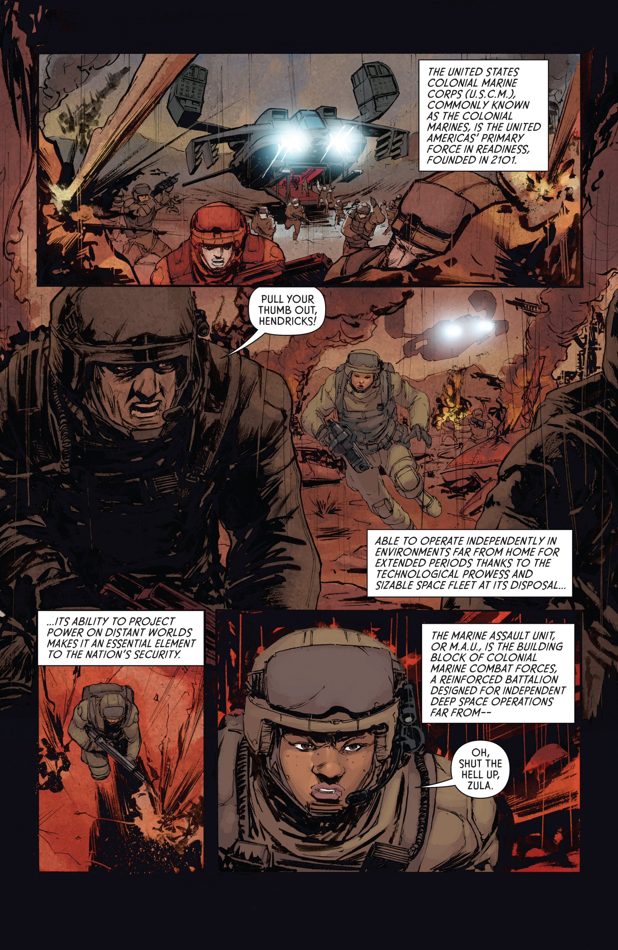 Aliens: Defiance (2016) issue 4 - Page 9