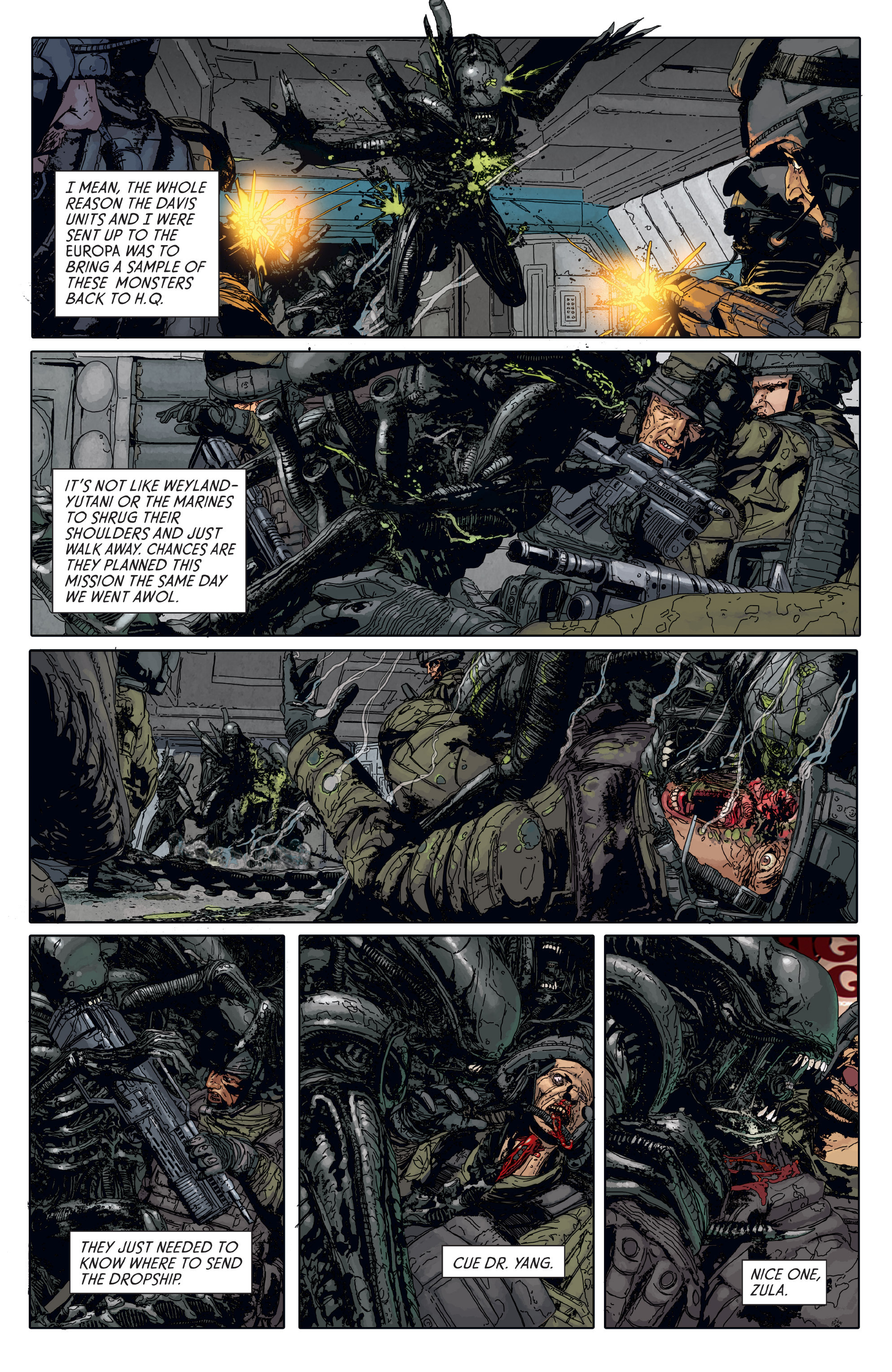 Aliens: Defiance (2016) issue 6 - Page 4