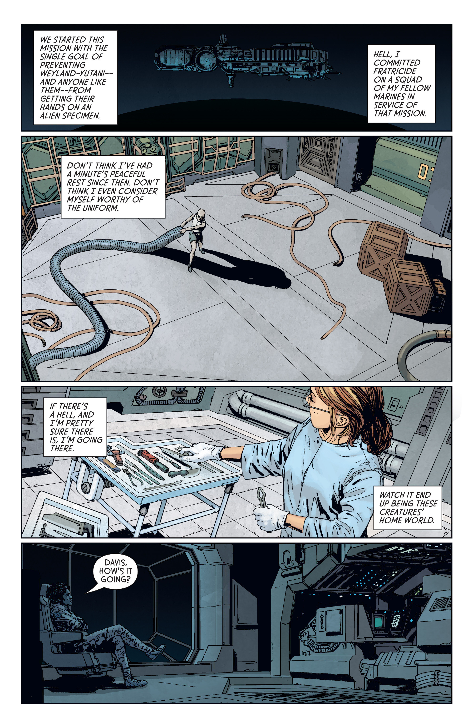 Aliens: Defiance (2016) issue 7 - Page 8