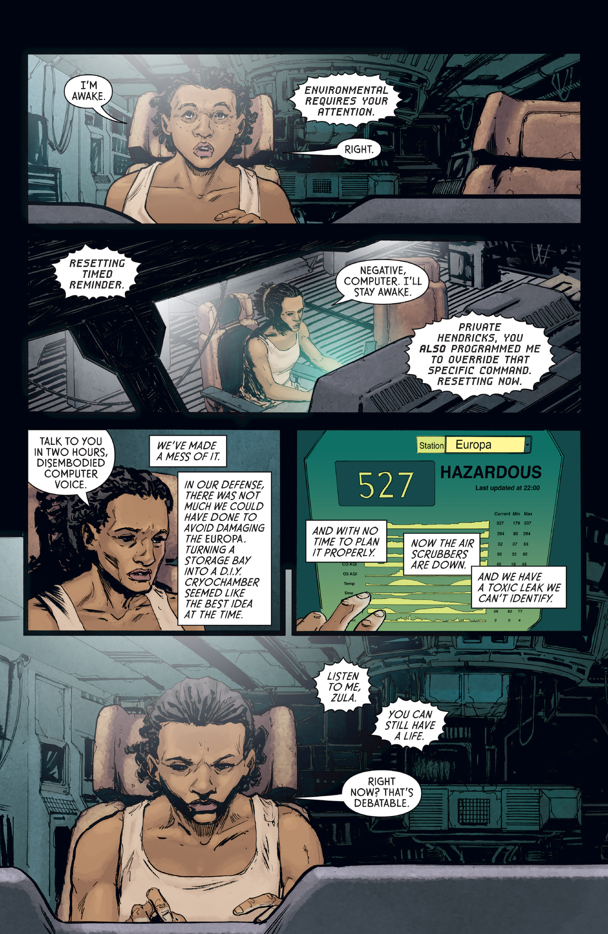 Aliens: Defiance (2016) issue 8 - Page 4