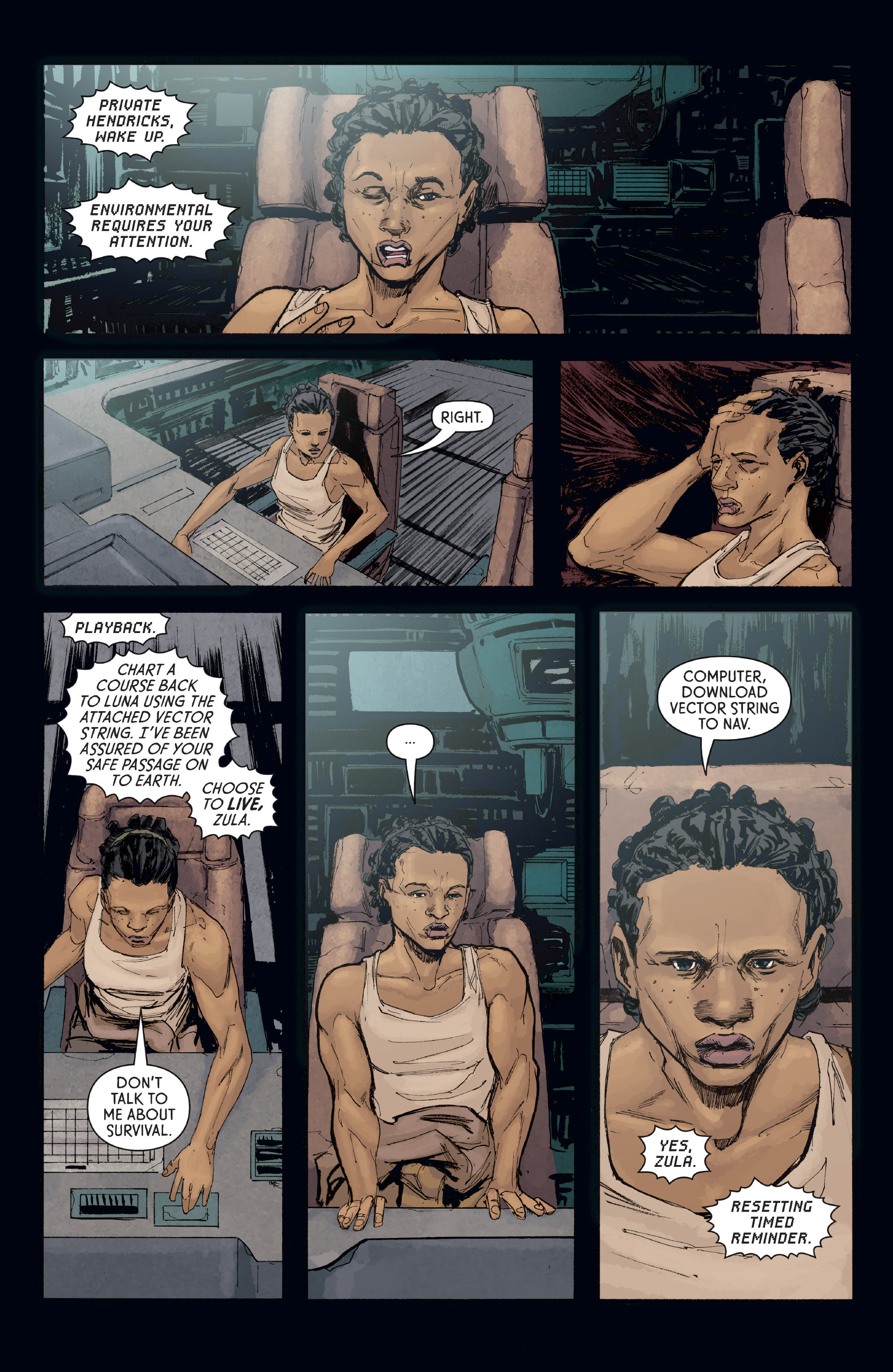 Aliens: Defiance (2016) issue 8 - Page 21